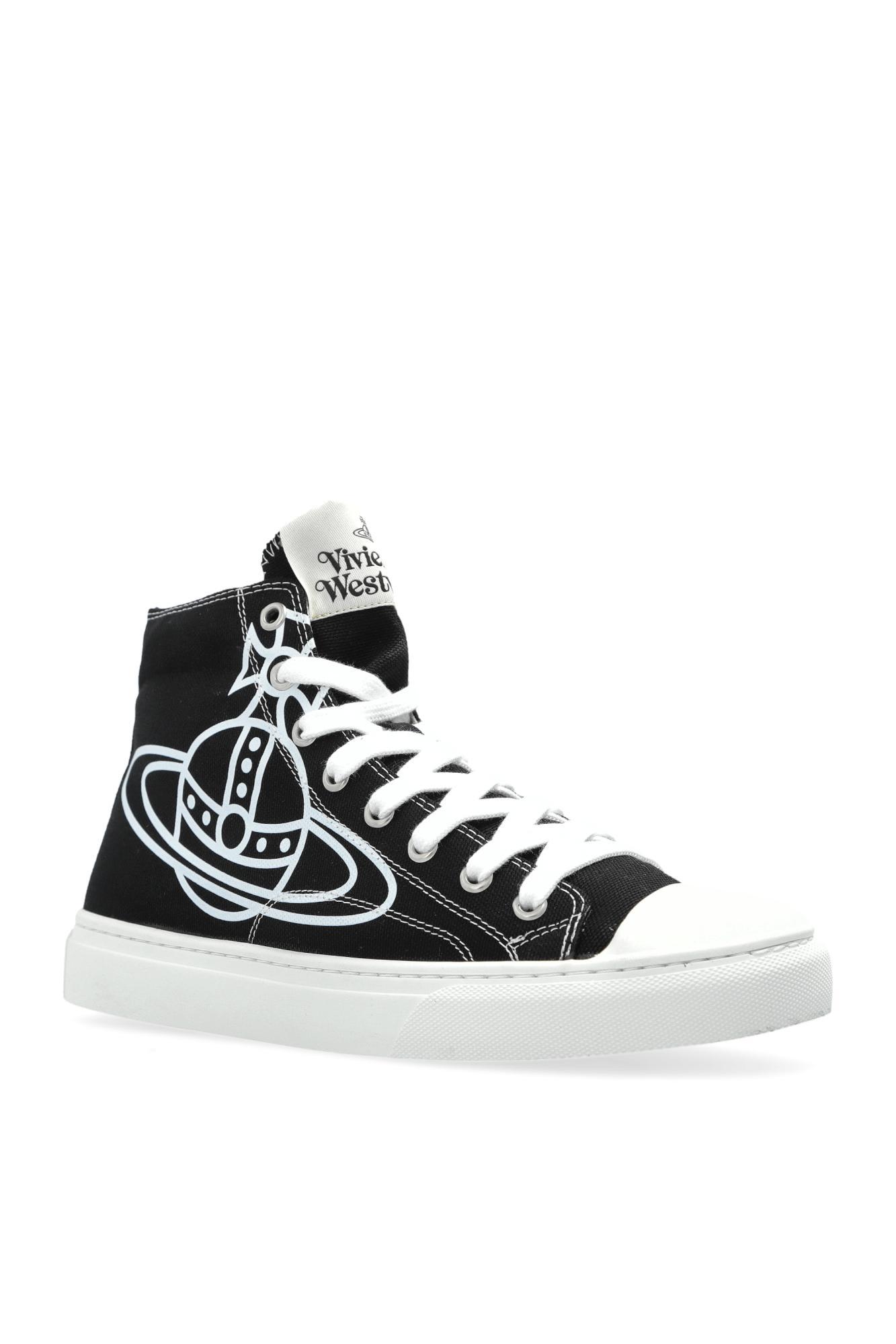 【関税&送料込】Vivienne Westwood High Top Sneaker Vivienne Westwood High-top sneakers for Women | Online Sale