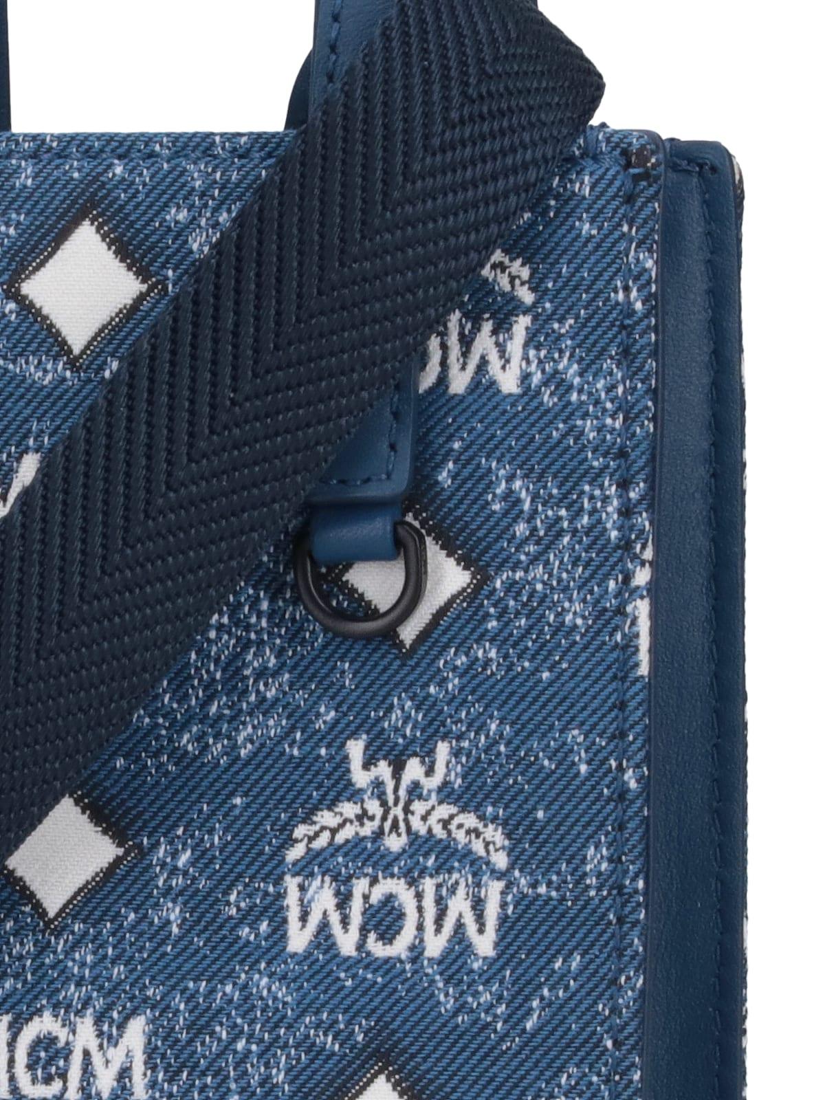 Mcm online phone bag