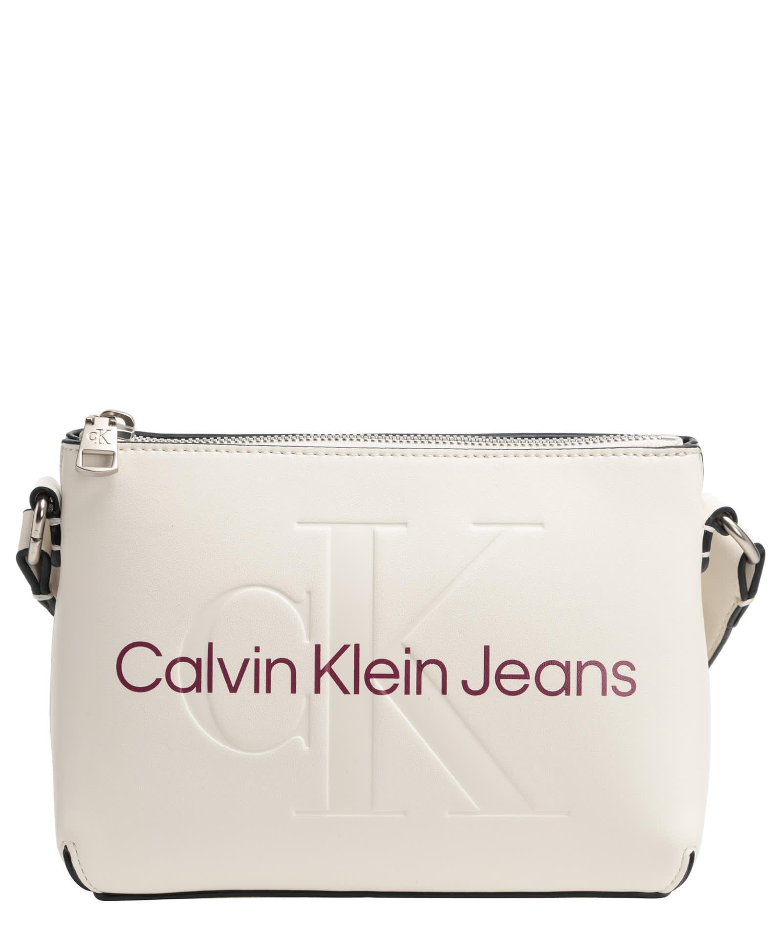 Calvin klein Must Camera Bag Pocket Logo Mono Crossbody Brown