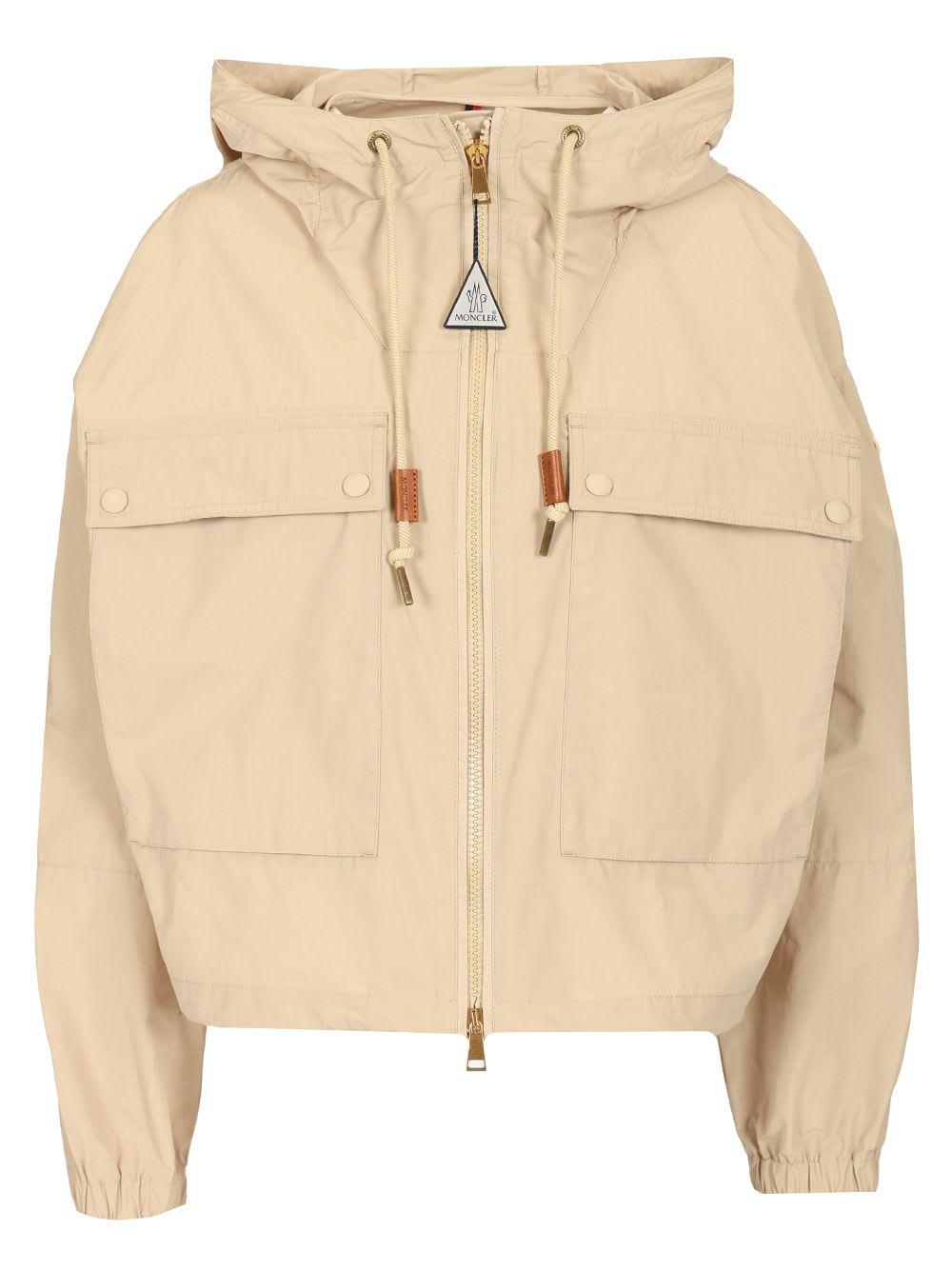 Moncler Sauvan Jackets in Natural | Lyst