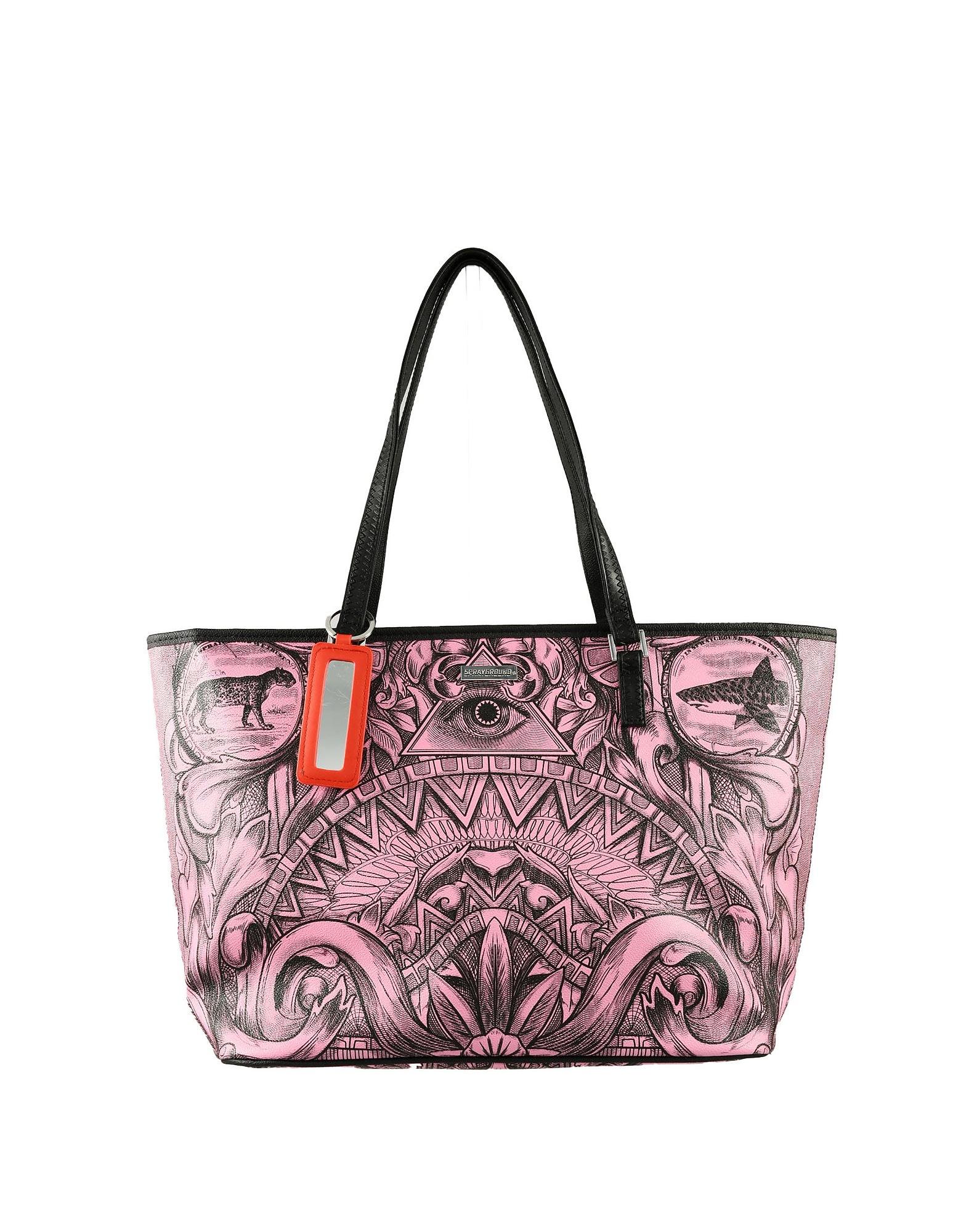 Sprayground Pink Handbag Lyst