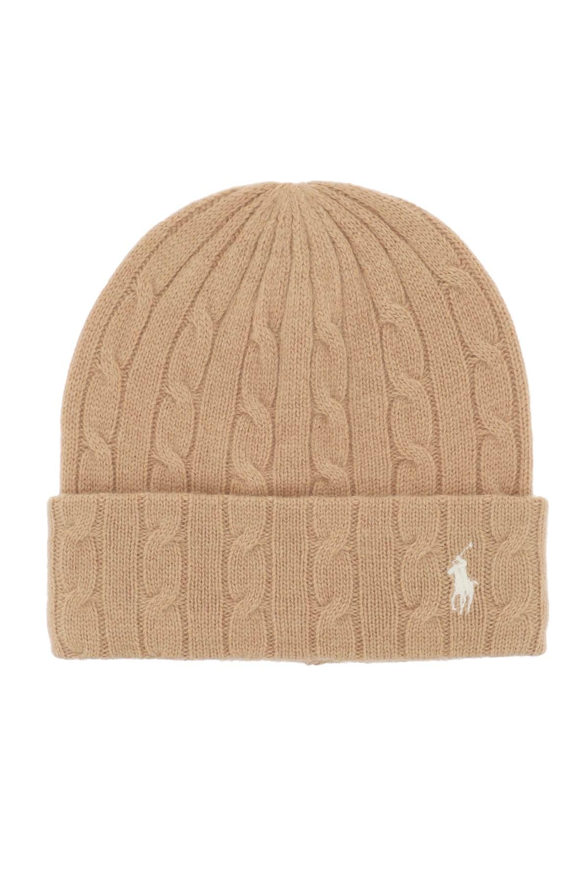 Polo Ralph Lauren Pompom cable-knit Cashmere Beanie - Farfetch