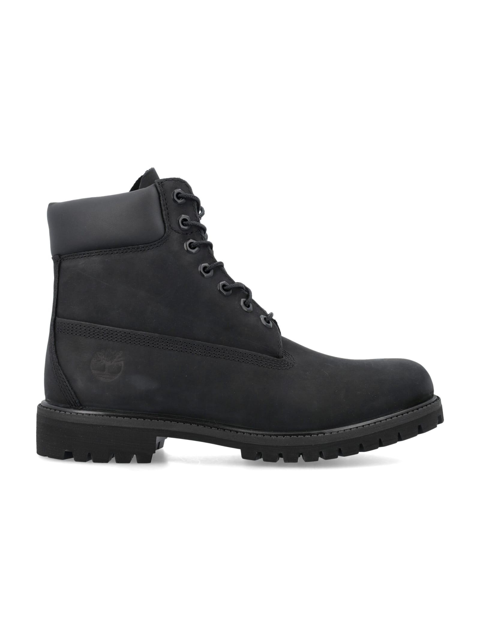 Timberland Premium 6 Inch Boot in Black 