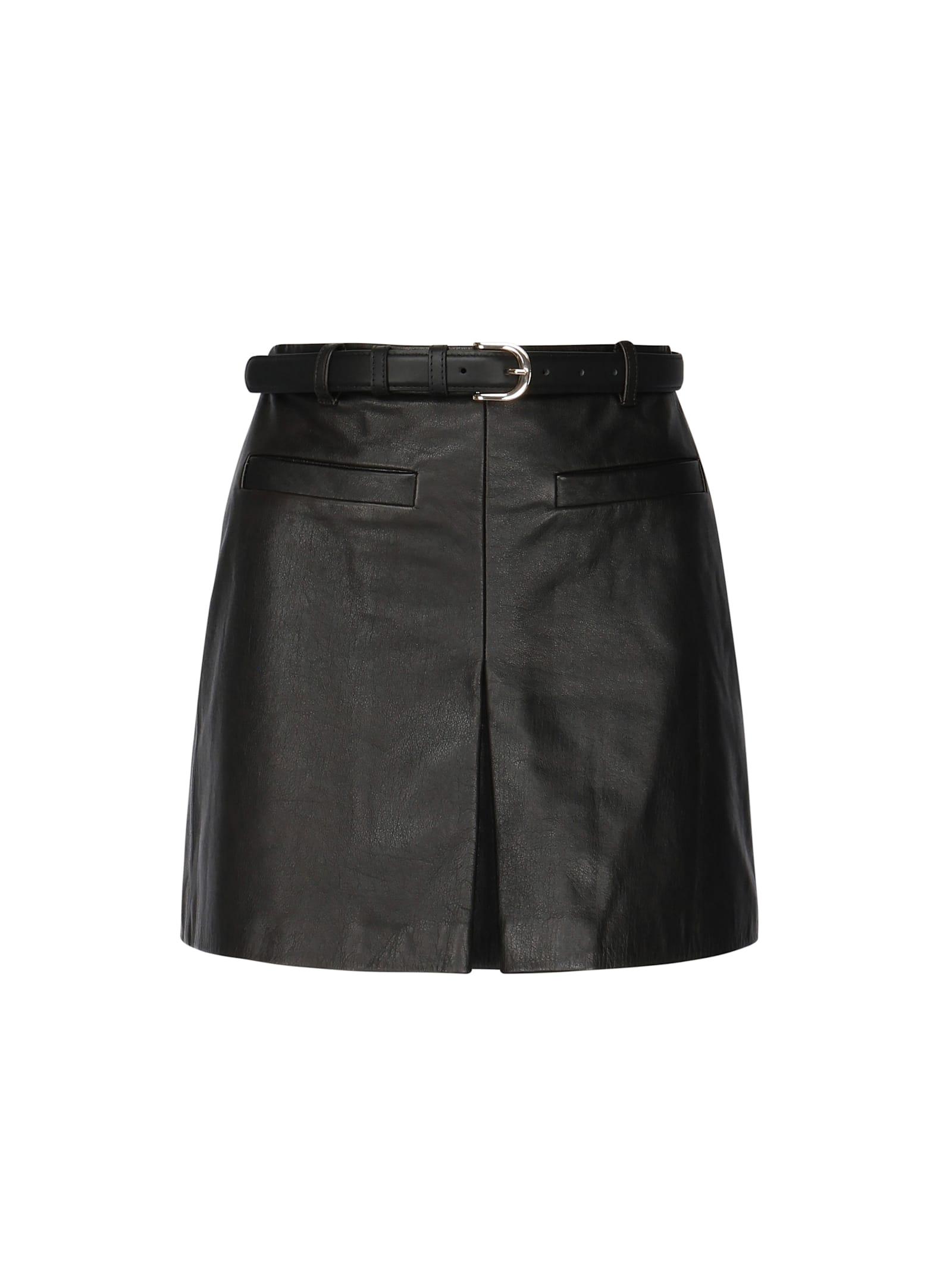 ミニスカート Self Portrait Leather Mini Skirt SELF-PORTRAIT | Leather Mini Skirt | Women | Lane Crawford