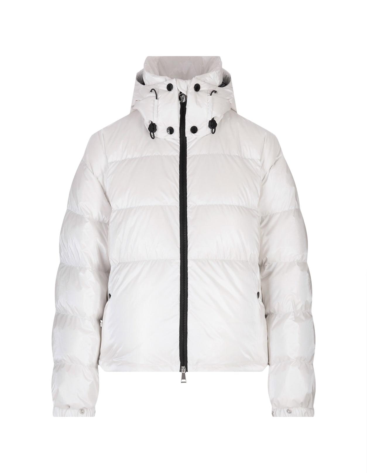 Moncler Moselotte Down Jacket in White | Lyst