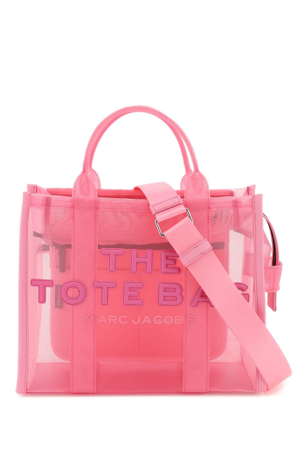 Marc Jacobs 'the Mesh Medium' Tote Bag in Pink | Lyst