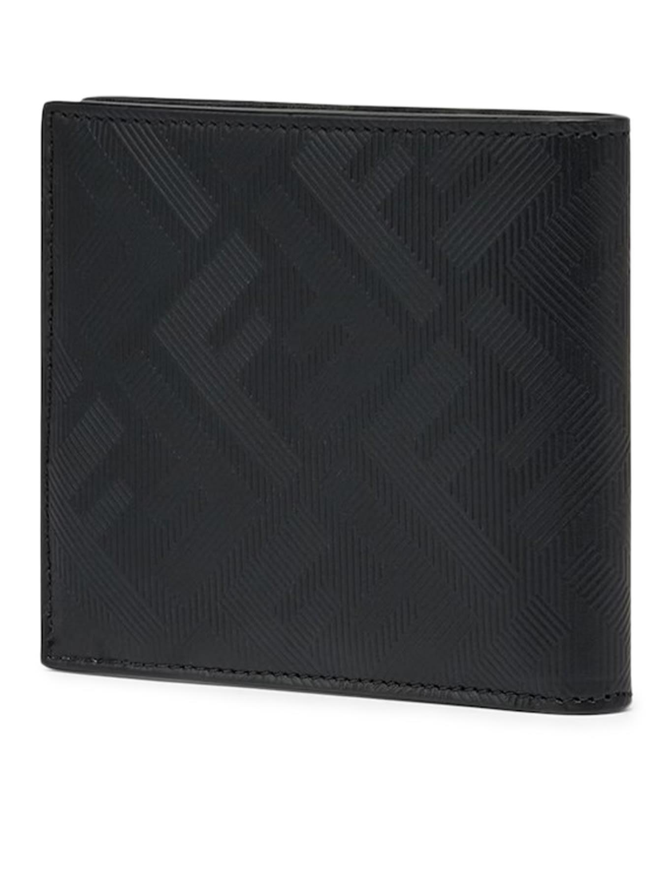 Fendi black wallet top