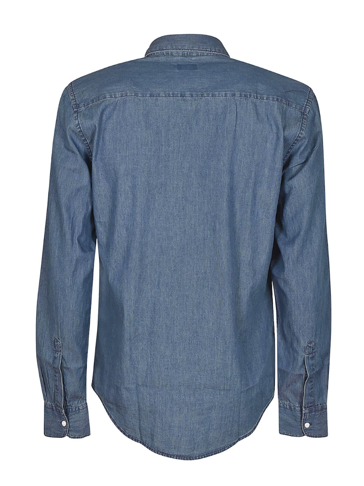 Aspesi Camicia Sterling in Blue for Men | Lyst