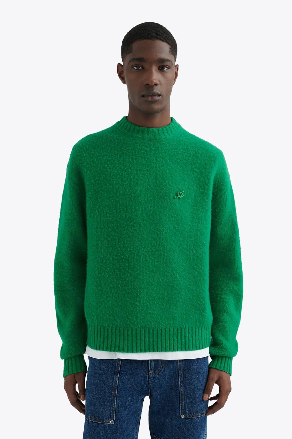 Axel Arigato Pin Sweater Emerald Green Wool Sweater - Pin Sweater for Men |  Lyst