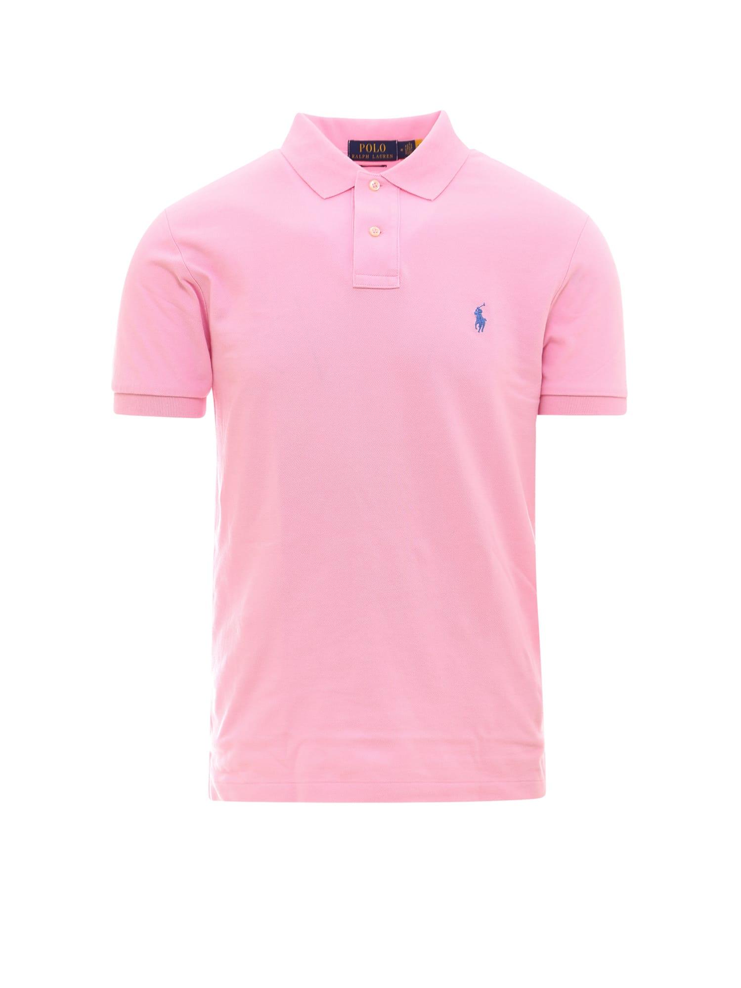 Polo Ralph Lauren Polo Shirt in Pink for Men | Lyst
