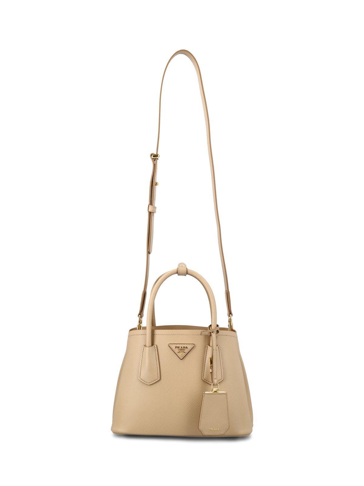 Prada top handle clearance tote