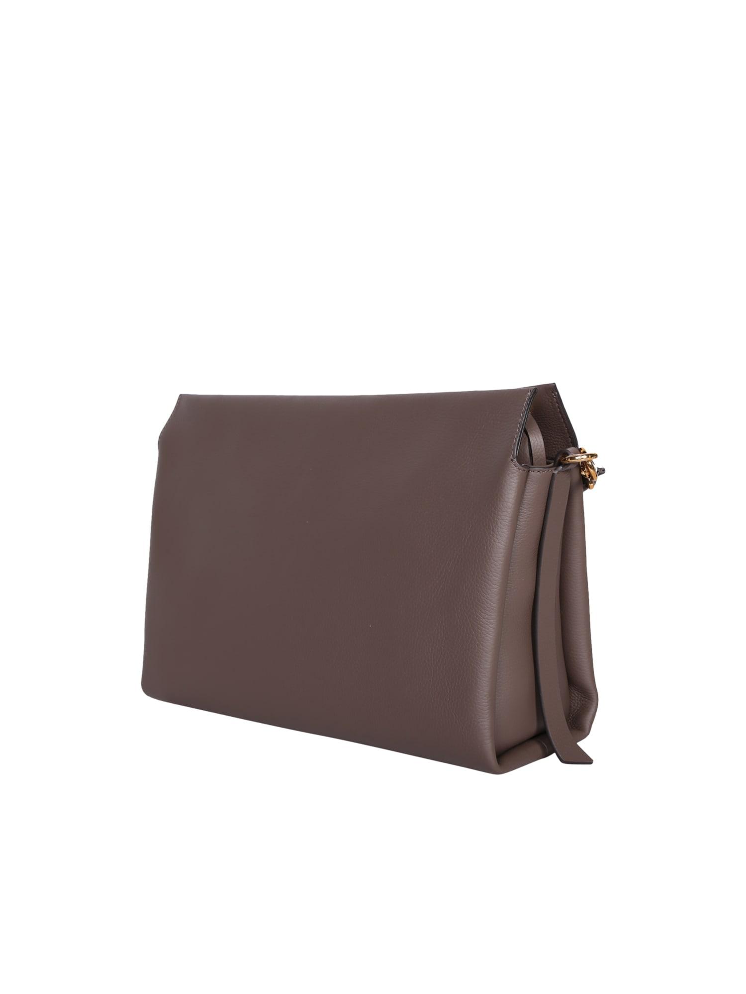 Medium shopping bag handbag Telfar Brown in Synthetic - 37060463