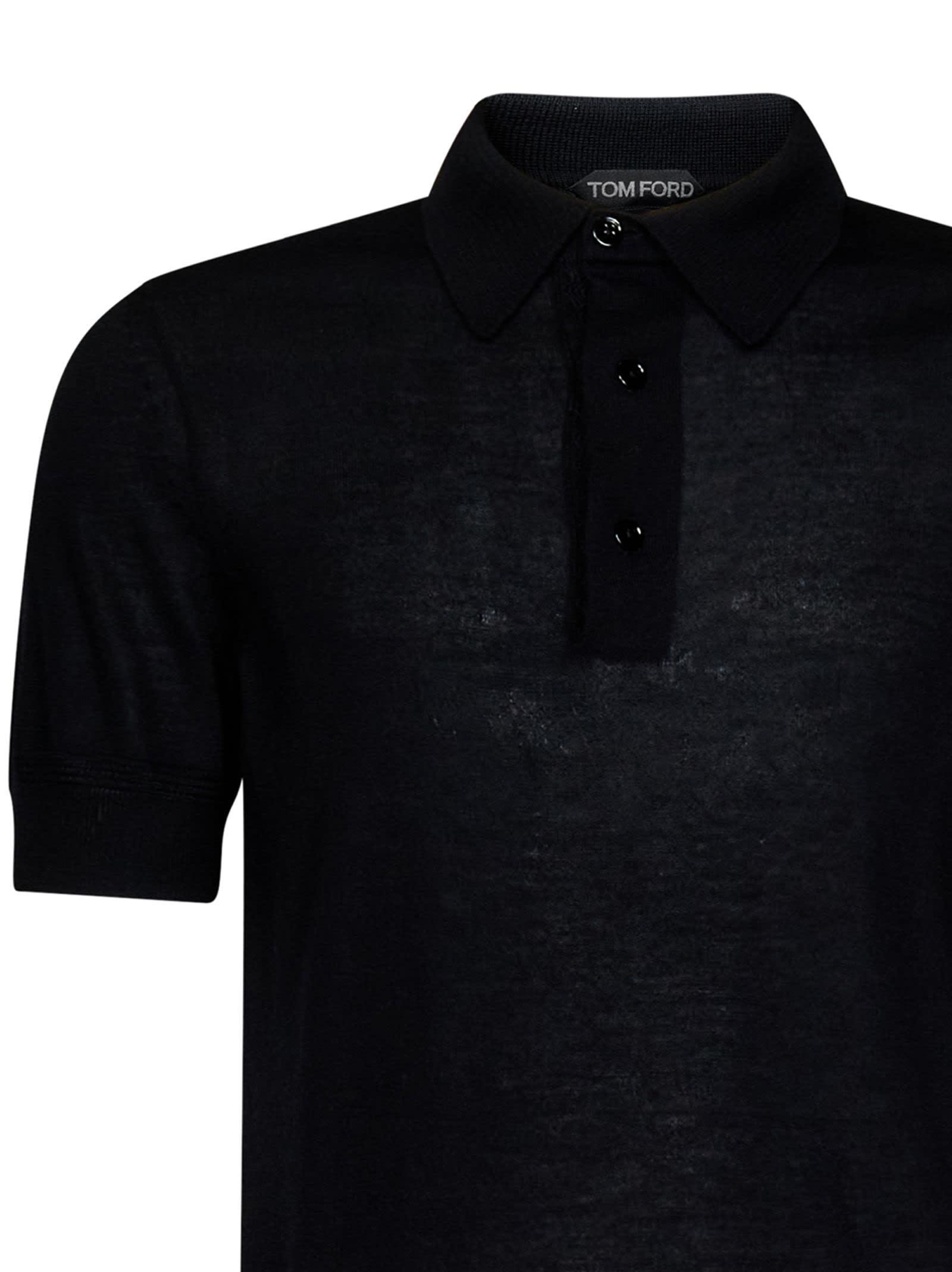 tom ford black polo