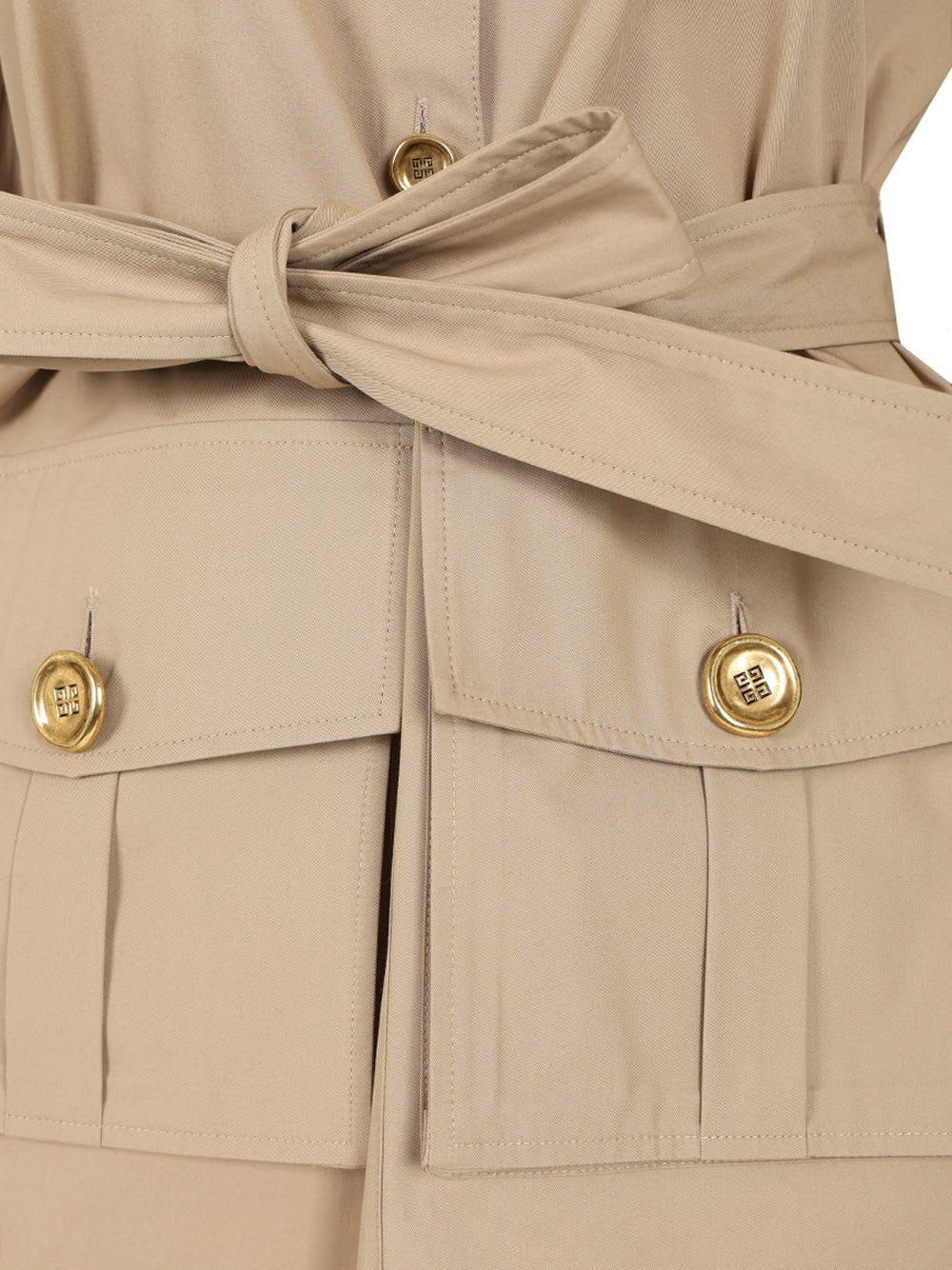 ワンピース GIVENCHY POPLIN SAFARI DRESS Women's Safari dress in poplin | GIVENCHY | 24S