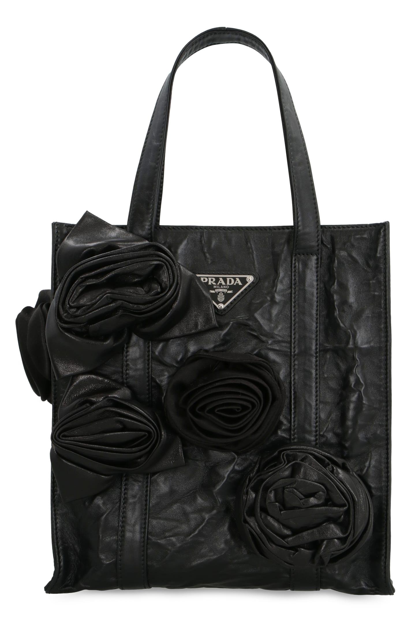 Prada Small Galleria Leather Tote Bag - Farfetch