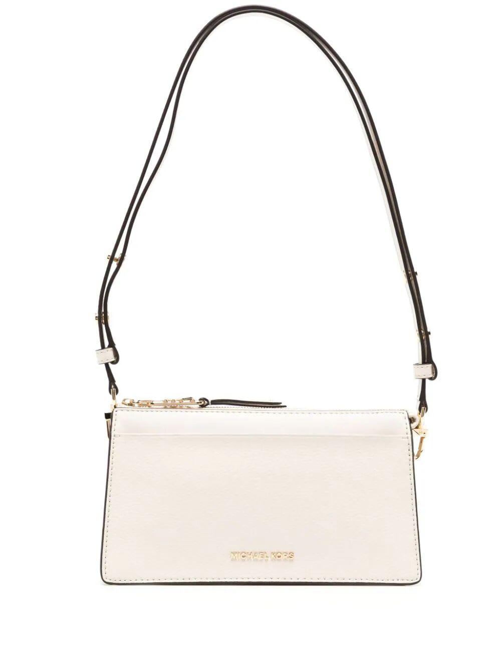 MICHAEL Michael Kors Large Conv Crossbody in Natural Lyst UK