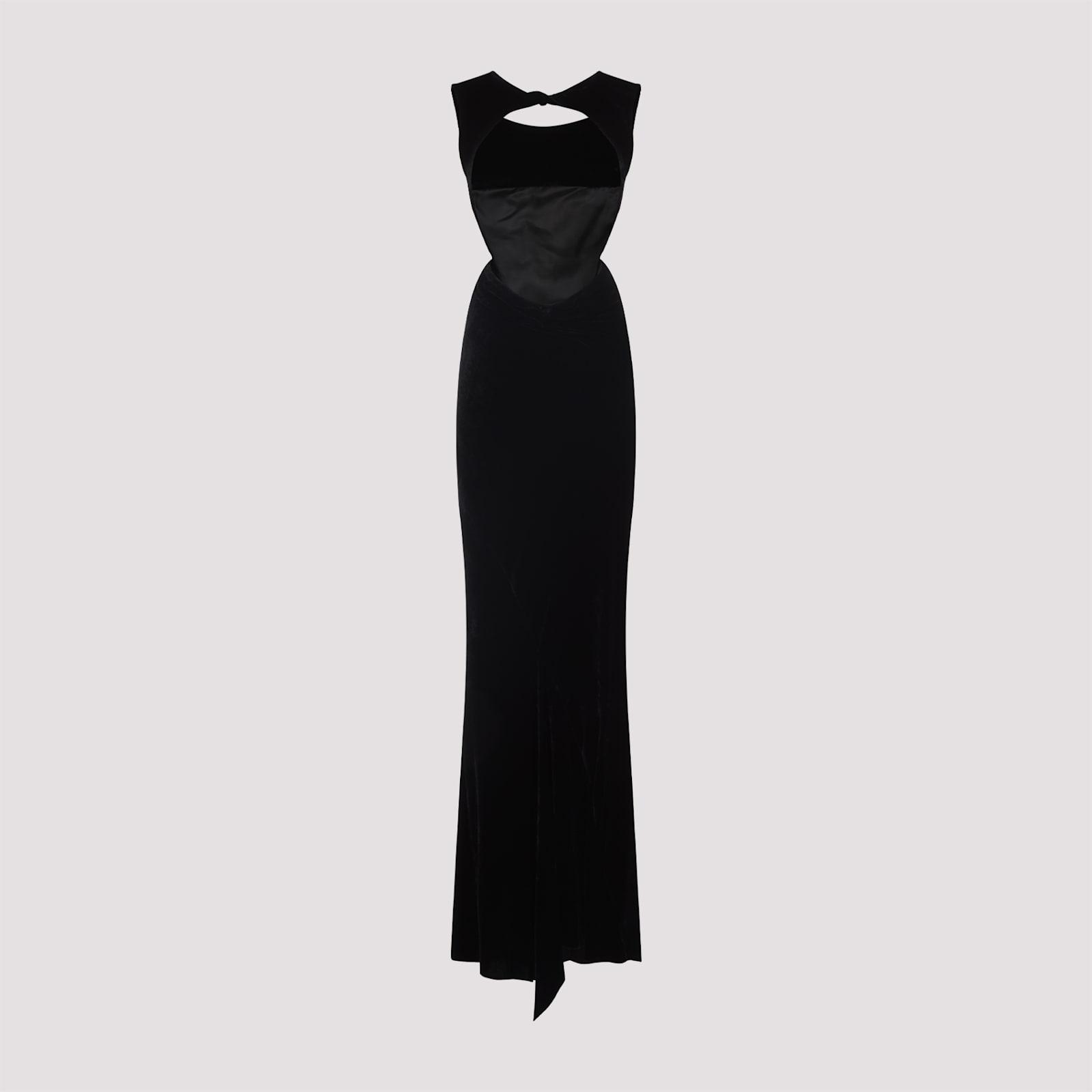 ワンピース RICK OWENS OPEN BACK GOWN LONG DRESS RICK OWENS Open-Back Jersey Gown | endource