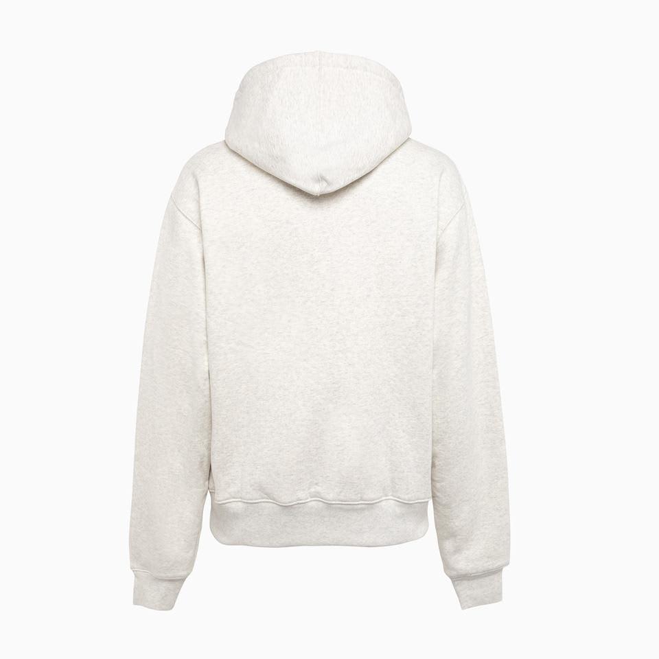 Patta Basic Waffle Zip Hooded Sweater (Melange Grey)