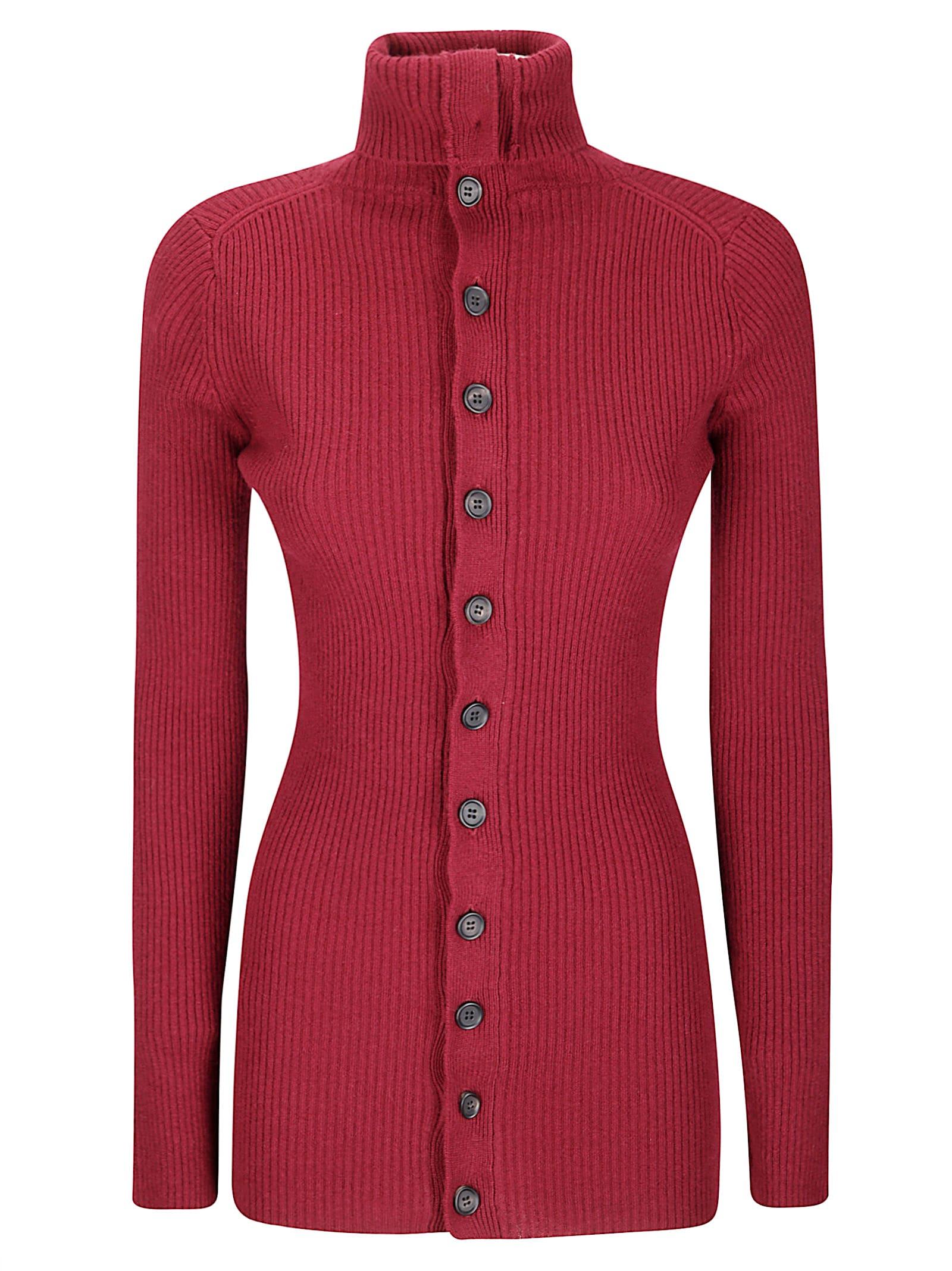 その他 TEN HIGH NECK WOOL RED L Yohji Yamamoto Knitwear for Women | Online Sale up to 79