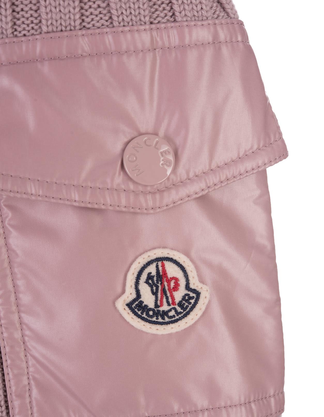 Hot pink hot sale moncler jacket