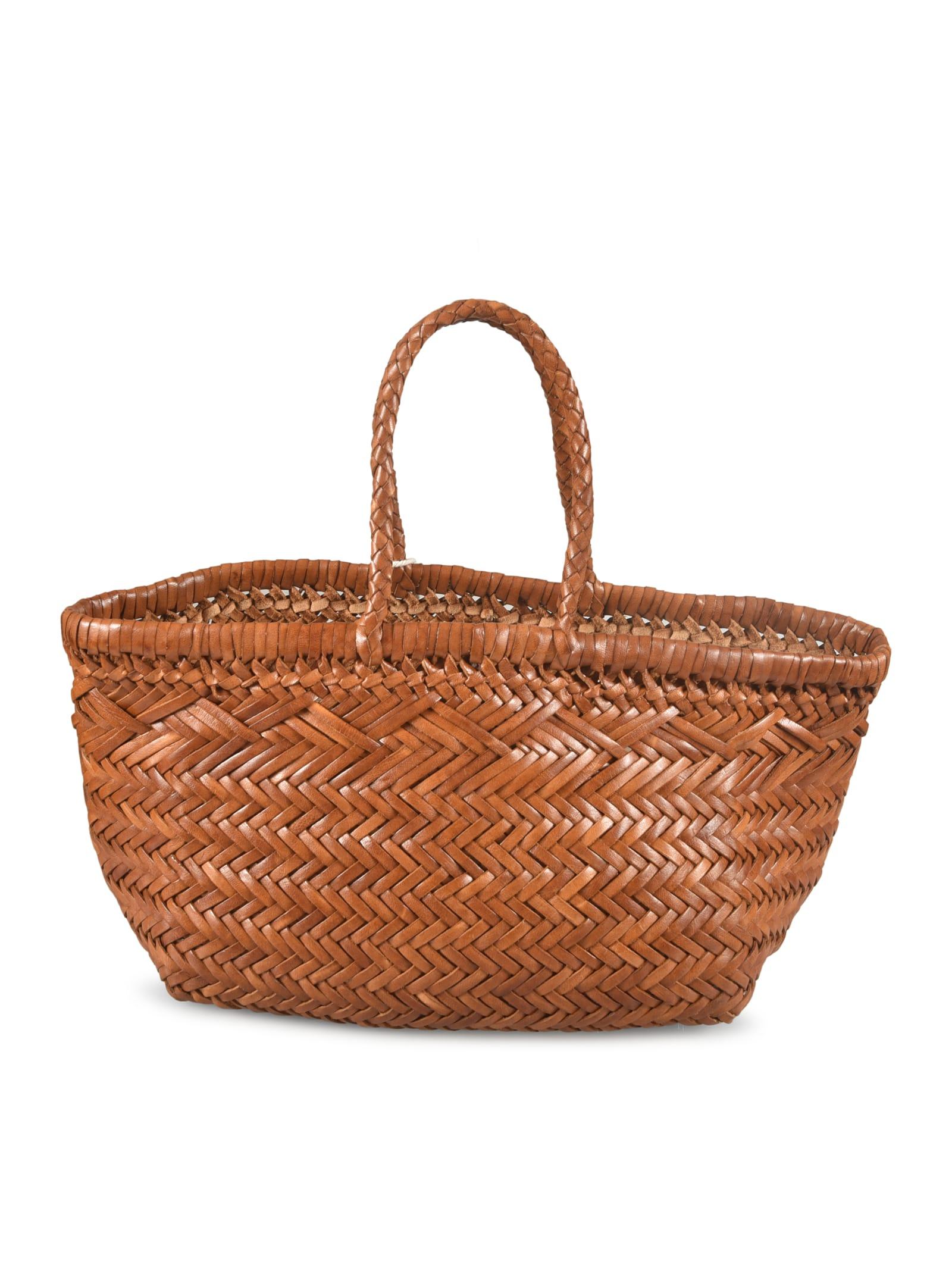 Dragon Diffusion Bamboo Triple Jump Small Tote in Brown Lyst