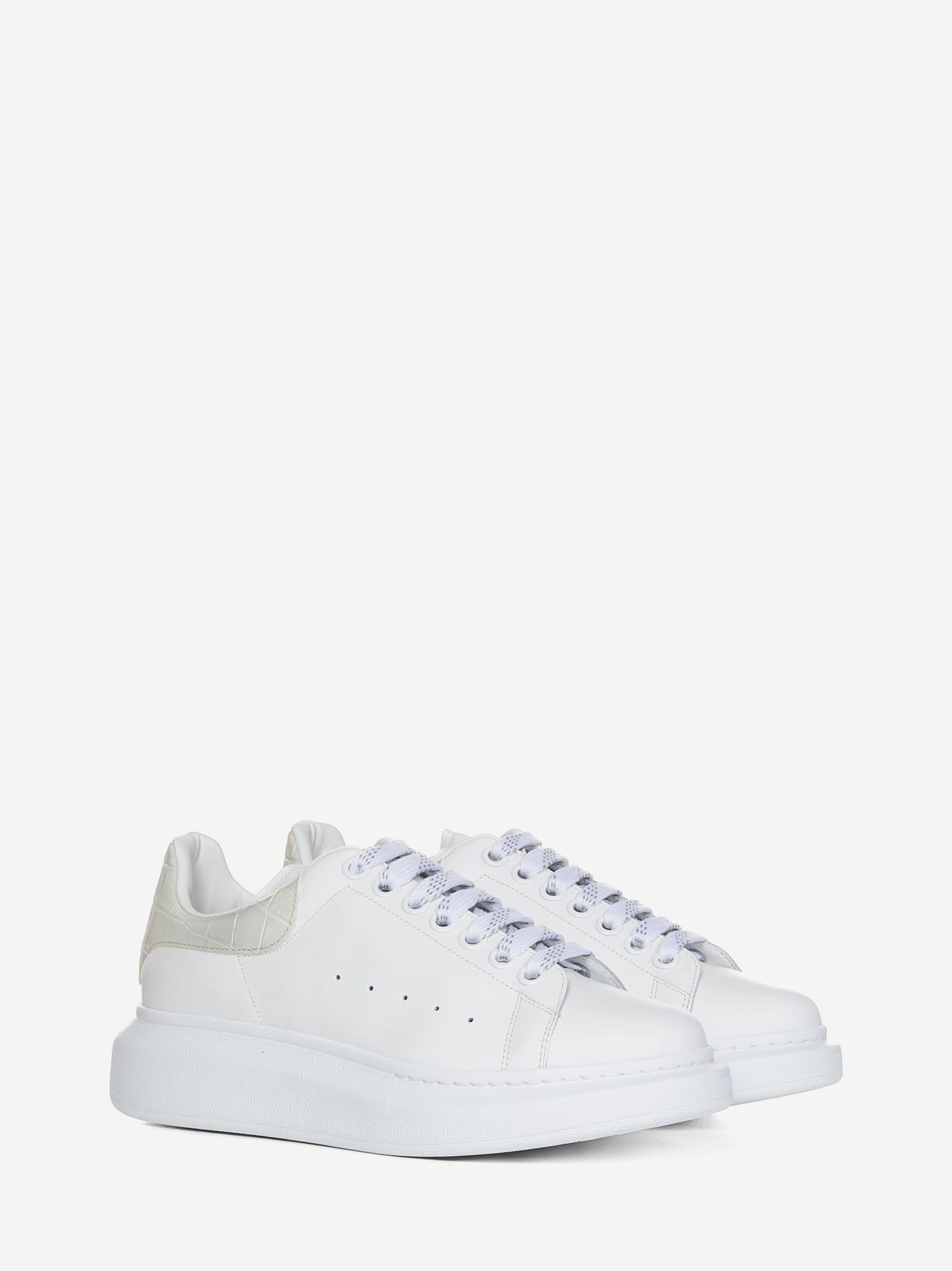 Alexander McQueen Oversize Sneakers in White | Lyst