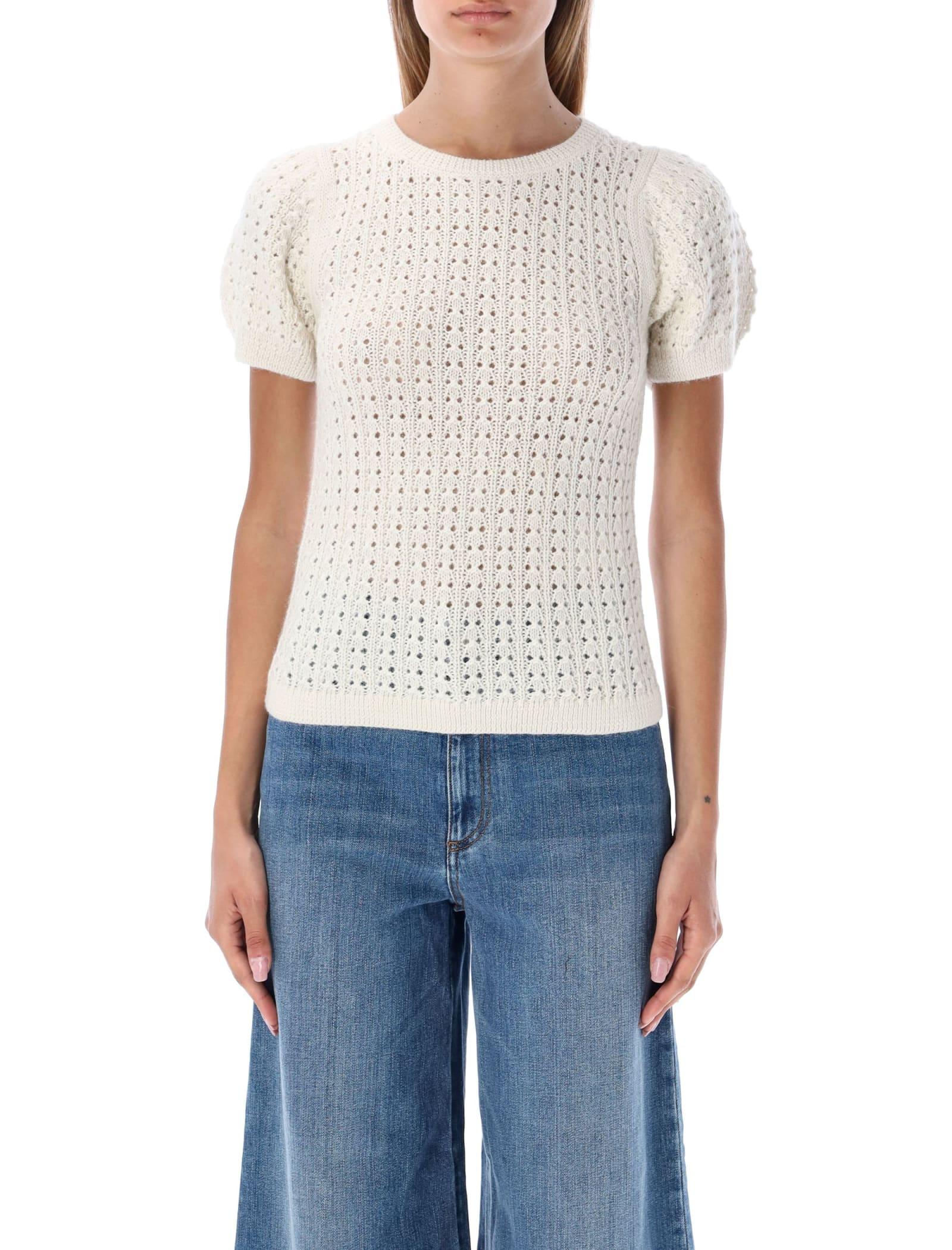 See by ChloéWomen Clothing Sweaters Sweaters Short Sleeves Sweater SOFT