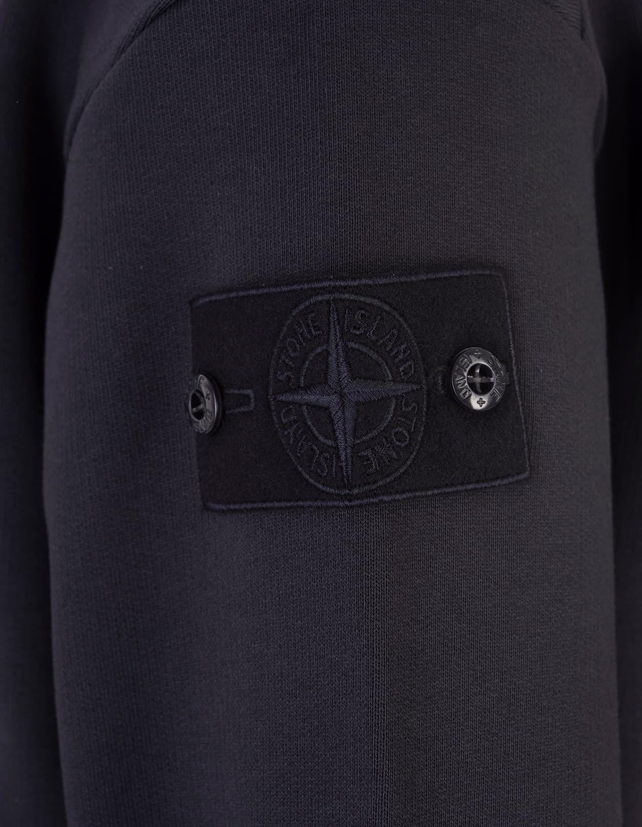 Stone Island Navy Blue Ghost Sweatshirt for Men | Lyst