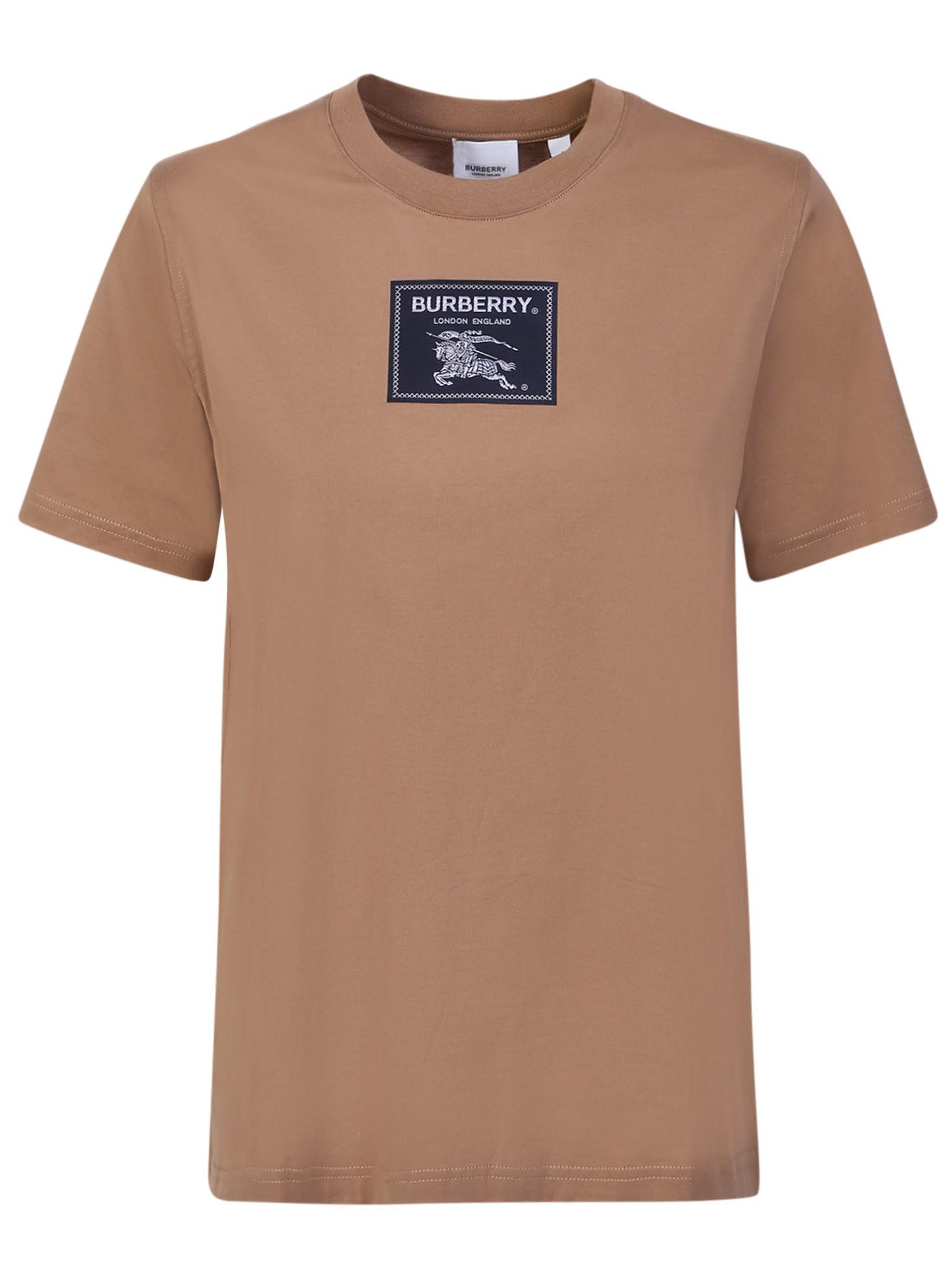 Burberry Prorsum Label T-shirt By in Brown | Lyst