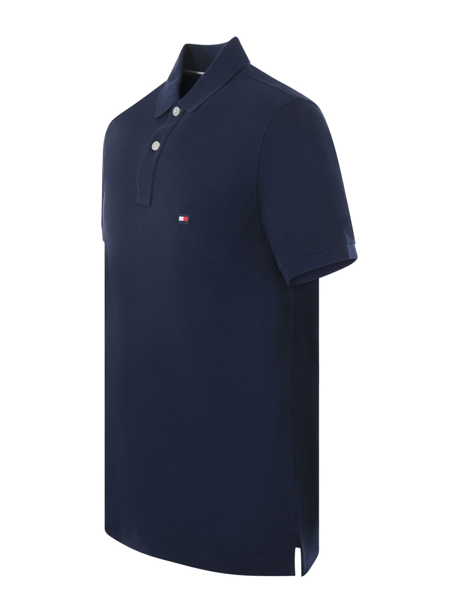 Tommy Hilfiger Polo Shirt in Blue for Men | Lyst