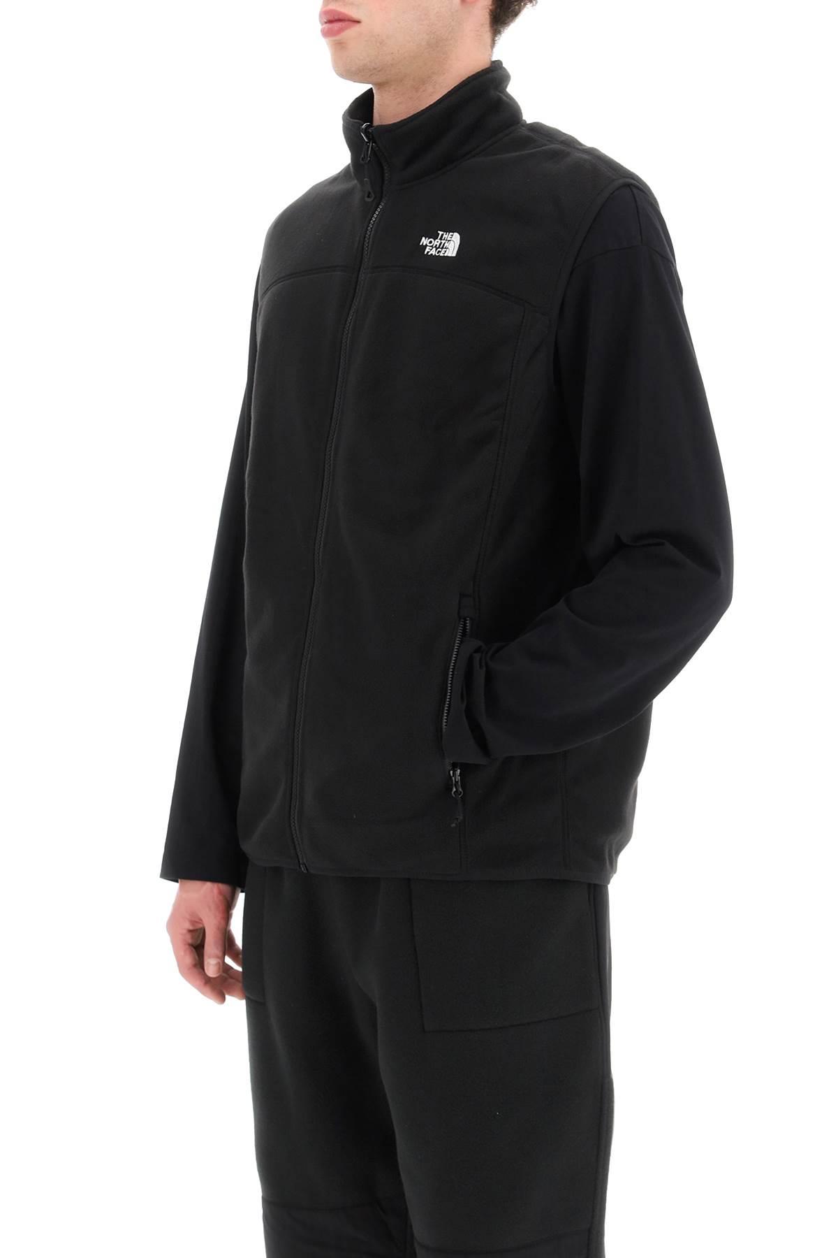 The North Face 100 Glacier Fleece Vest in Black for Men | Lyst