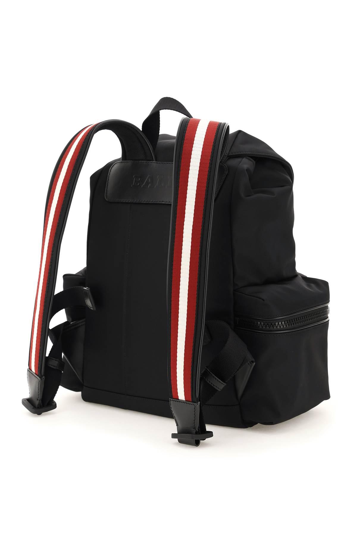 bally nylon backpack
