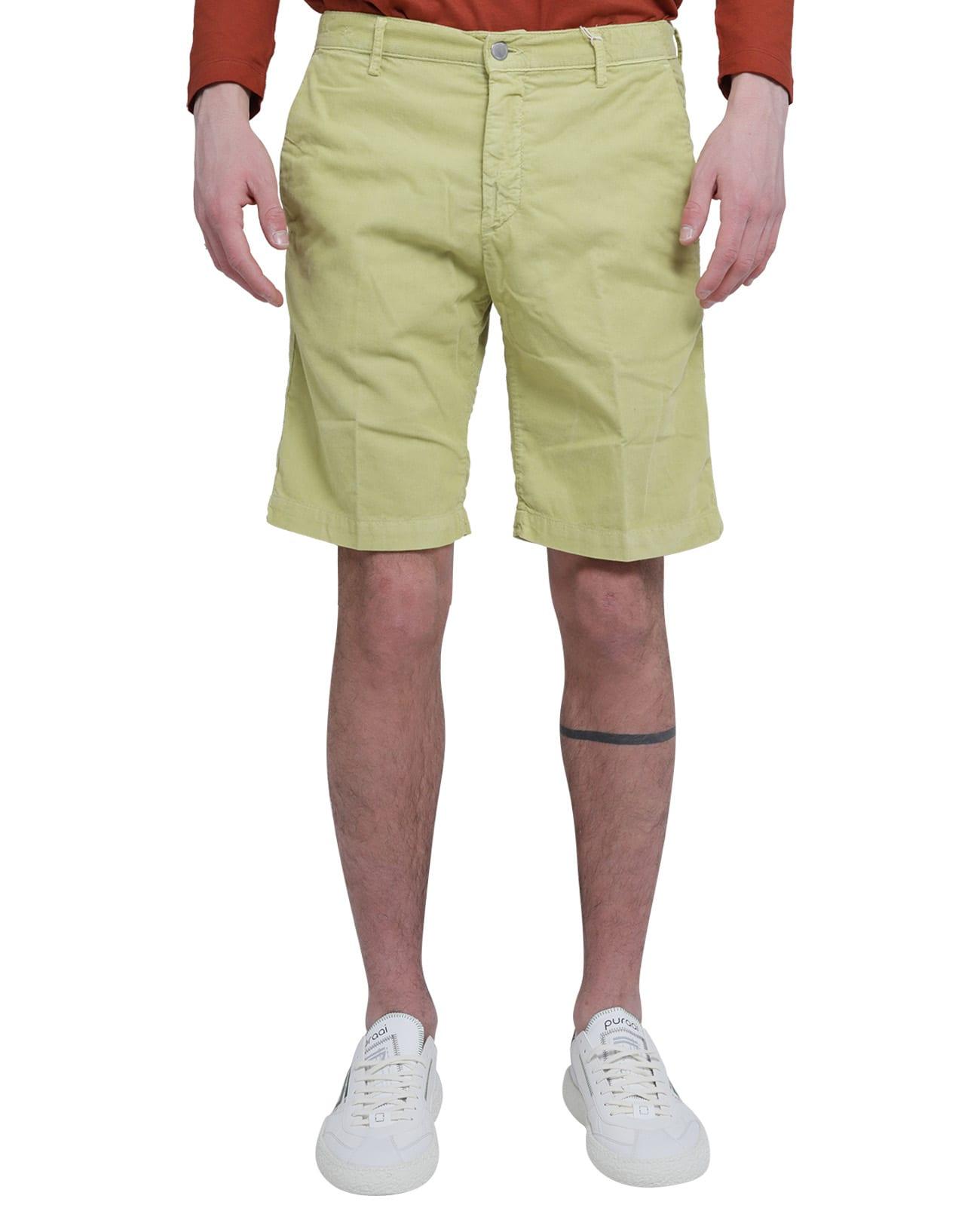 Massimo Alba Cotton Vela Bermudas in Green for Men | Lyst