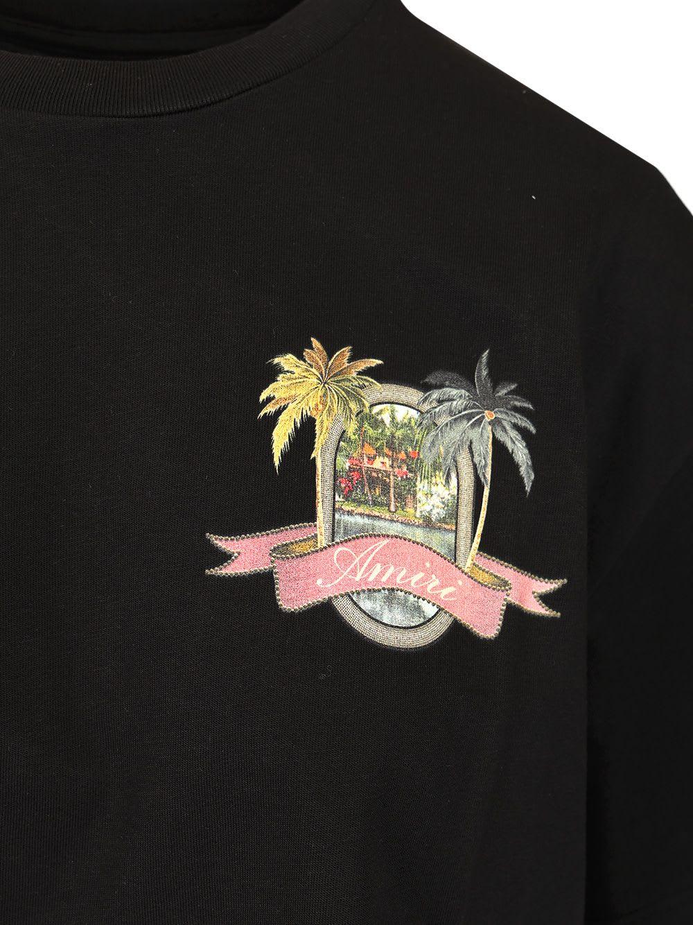 【関税込み】Amiri Paradise Graphic Cropped Tee amiri--Paradise-Graphic-