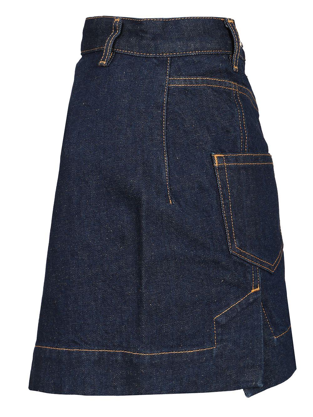 ★関税込み★ Vivienne Westwood sailor Blue Mini Skirt Vivienne Westwood Sailor Mini Skirt | Blue | FARFETCH
