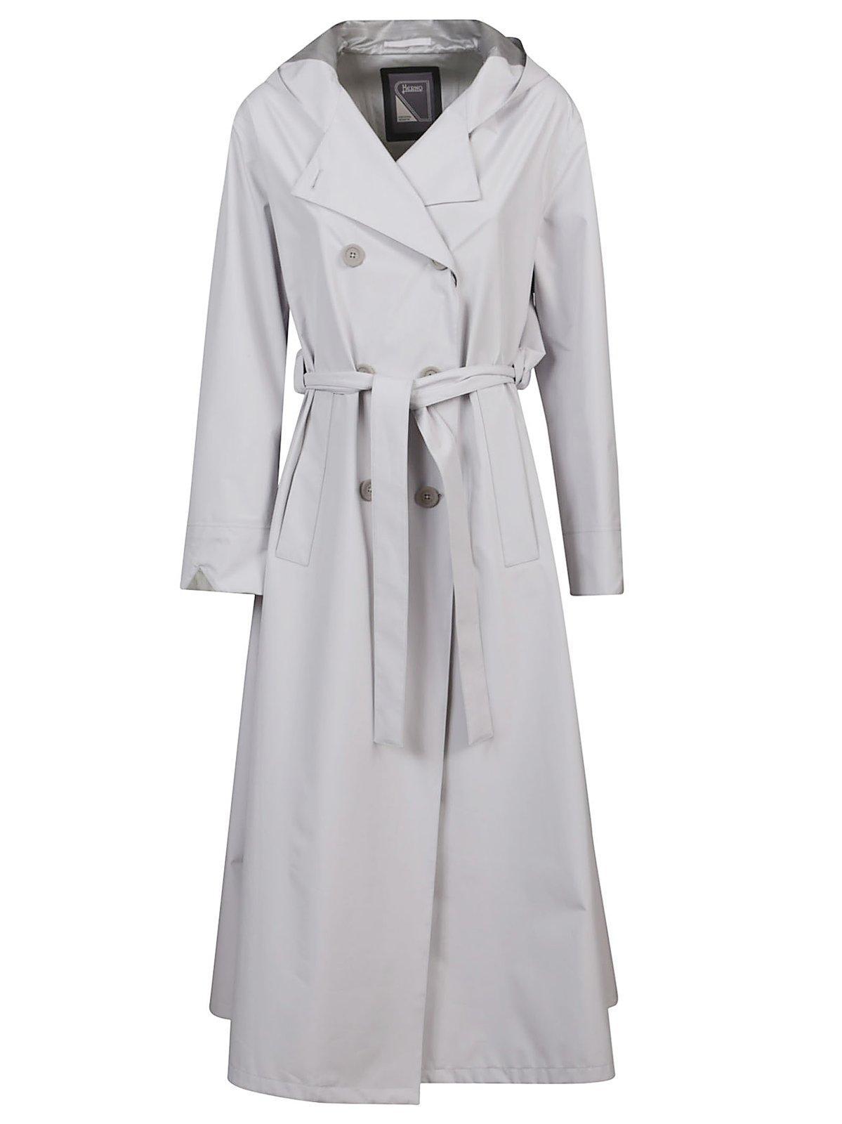 【送料&関税込】Herno Double-breasted Belted Coat Herno Double-breasted Belted Coat In Brown | ModeSens