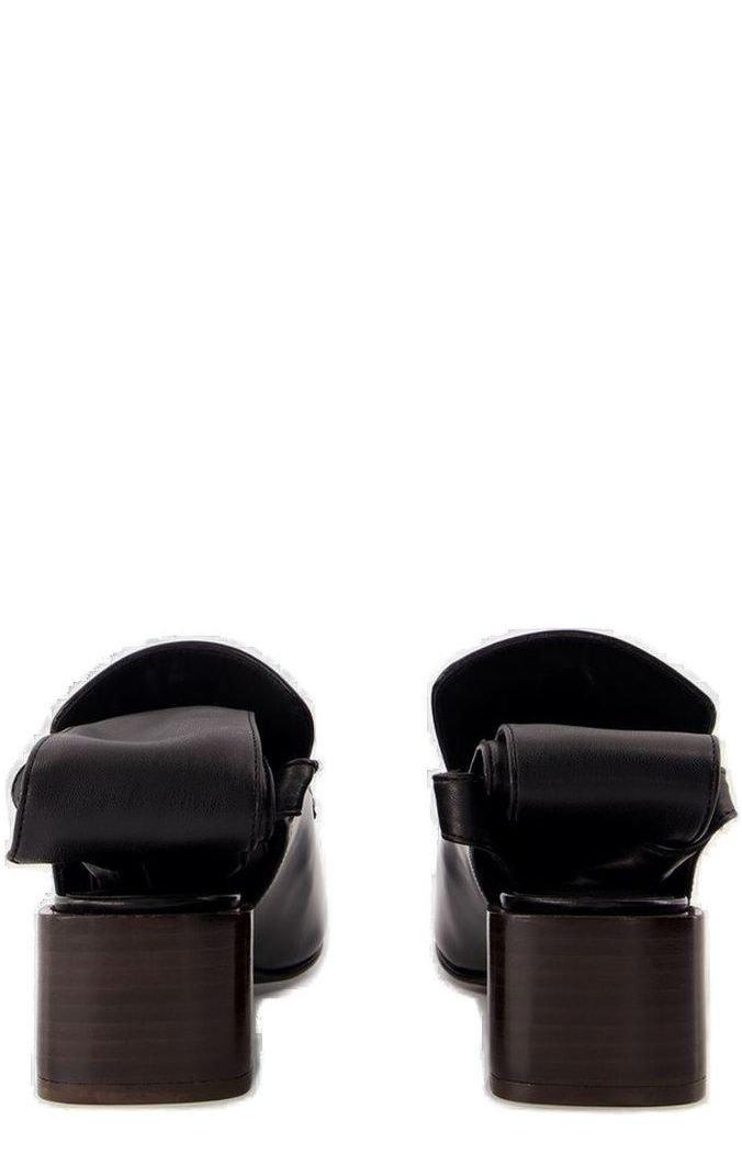サンダル・ミュール Coperni Sling Back Loafers - Coperni - Leather - Black Sling Back Moccasin – Coperni