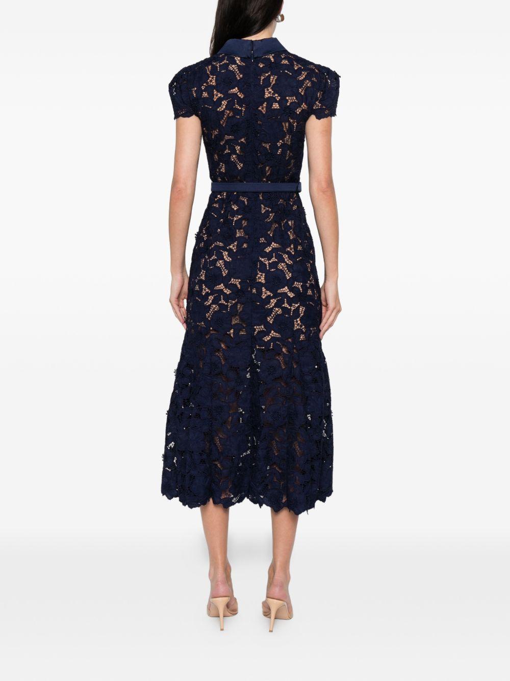 Self-Portrait High Neck Dresses for Women | Lyst