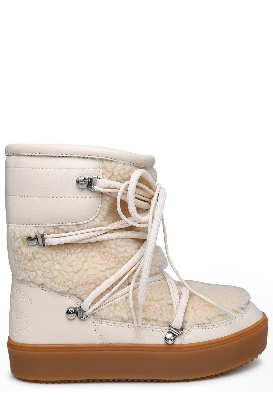Chiara Ferragni Cf Snow Boots in Natural | Lyst