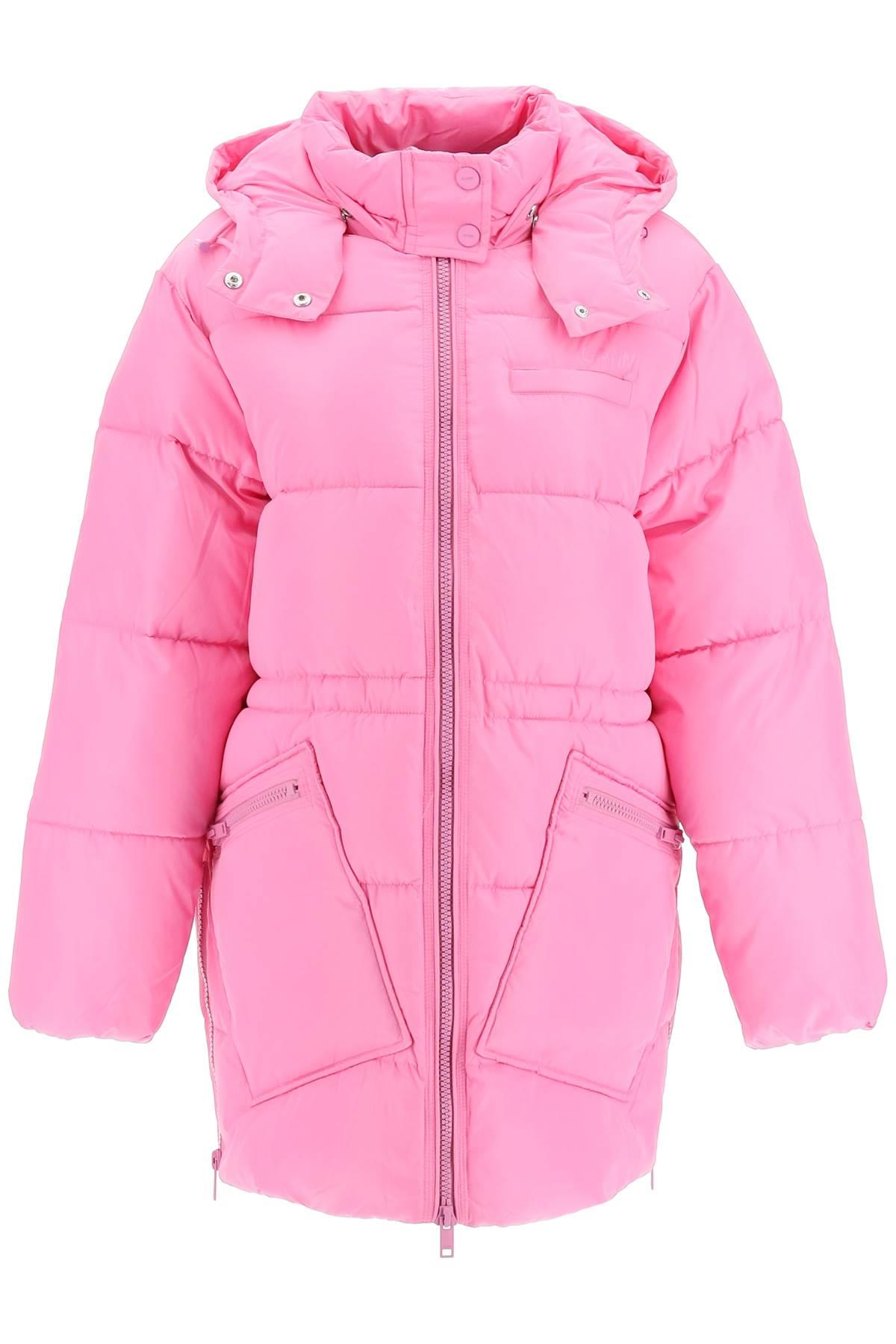 Pink down puffer jacket Clearance
