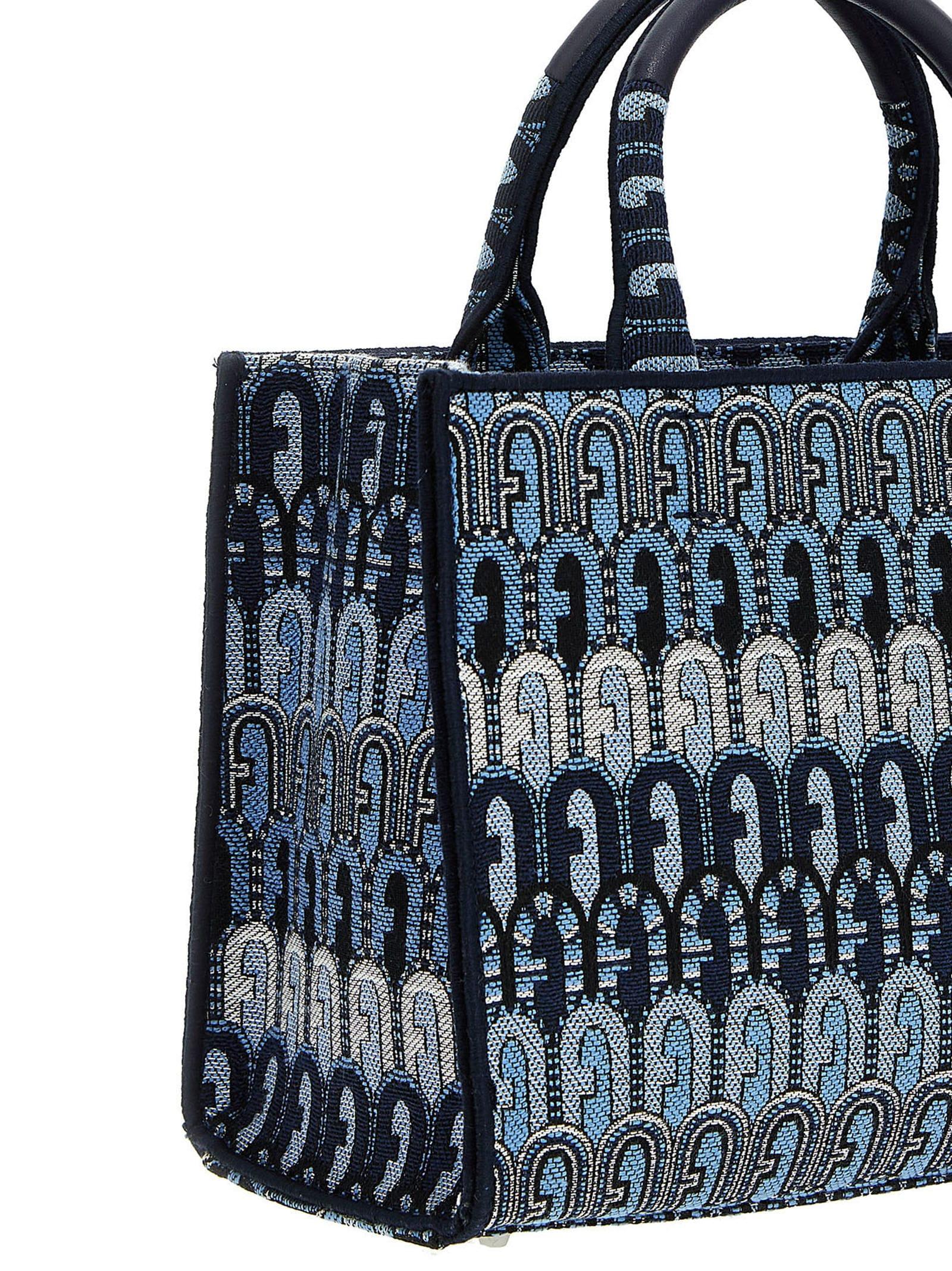 Furla Opportunity S Shopper Tote Bag in Blue