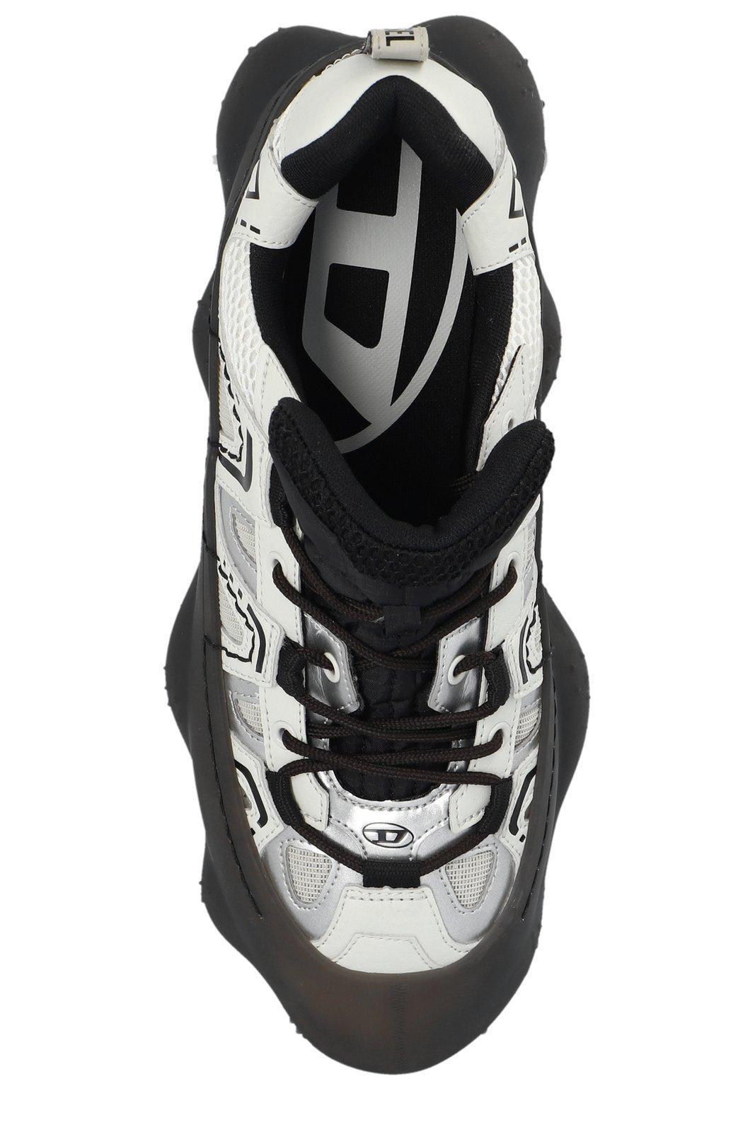 【Diesel】S-Prototype P1 LowTop Sneakers with Rubber Overlay S-PROTOTYPE: Men's Low-top sneakers with rubber overlay | Diesel