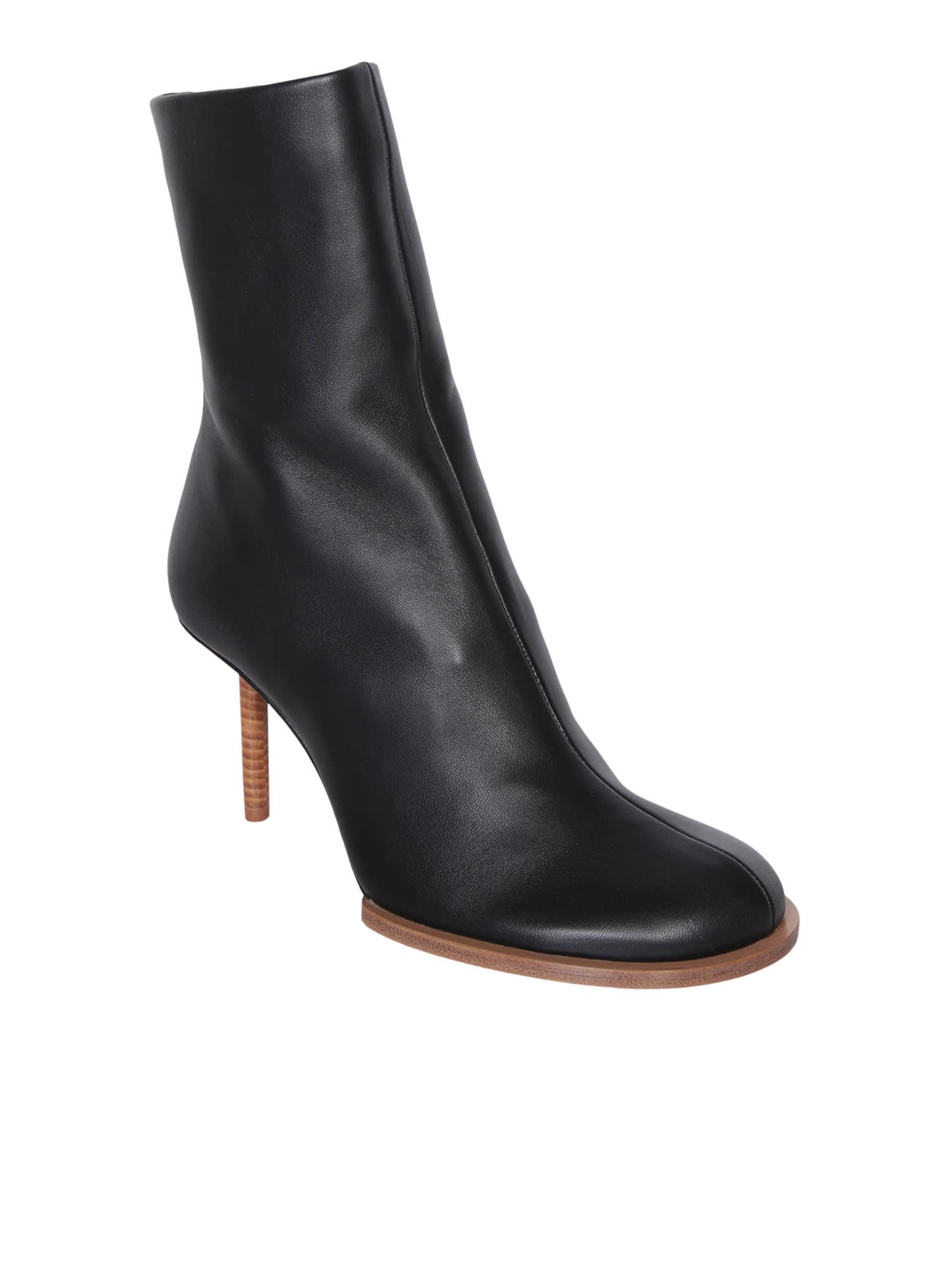 Jacquemus Ankle Boots in Black | Lyst