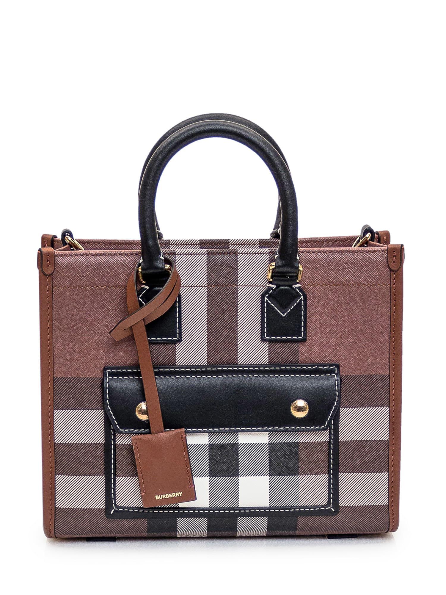 Designer Burberry Mini Freya Tote Bags for Women - Up to 46
