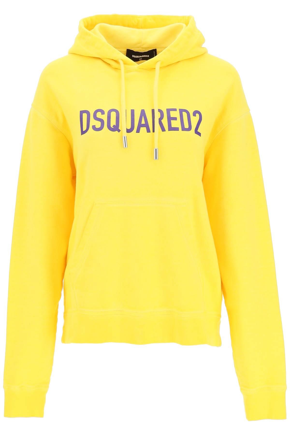 Dsquared2 yellow hoodie sales
