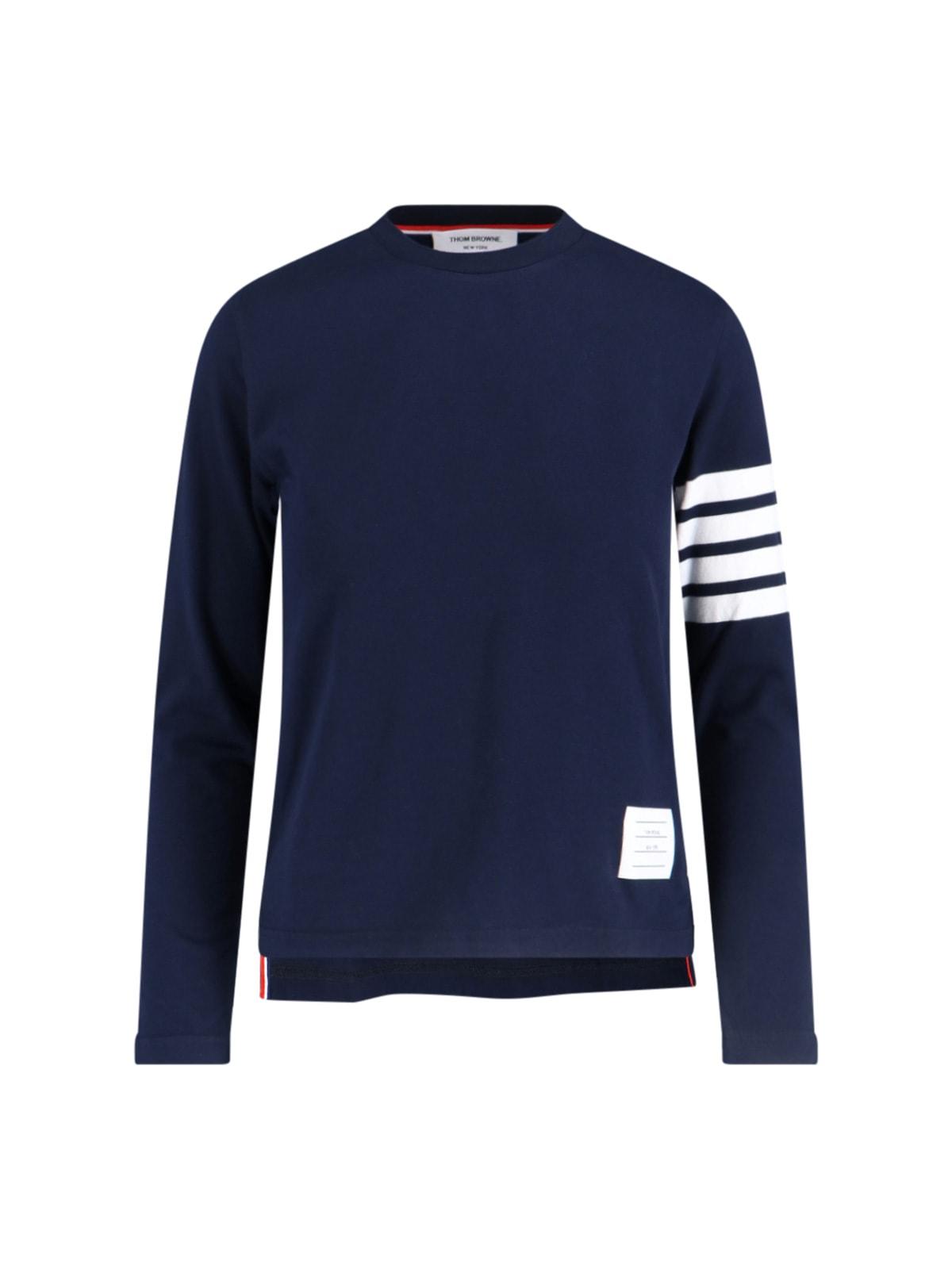 【Thom Browne】 4-BarコットンジャージTシャツ Thom Browne Cotton 4-Bar Stripe T-Shirt | Saks Fifth Avenue