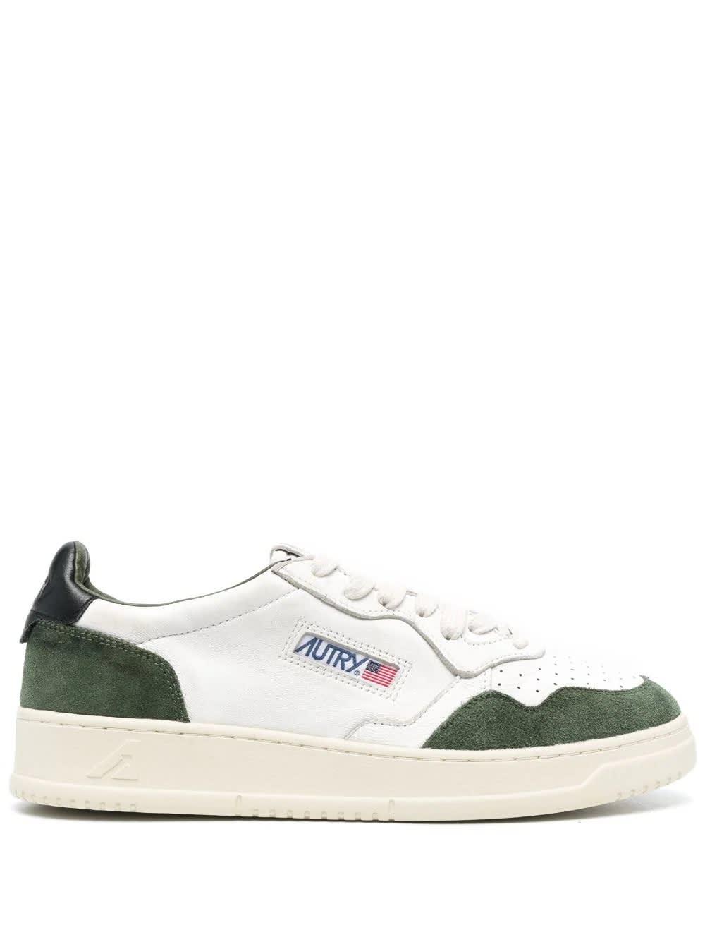 Autry AUTRY White leather Medalist sneakers