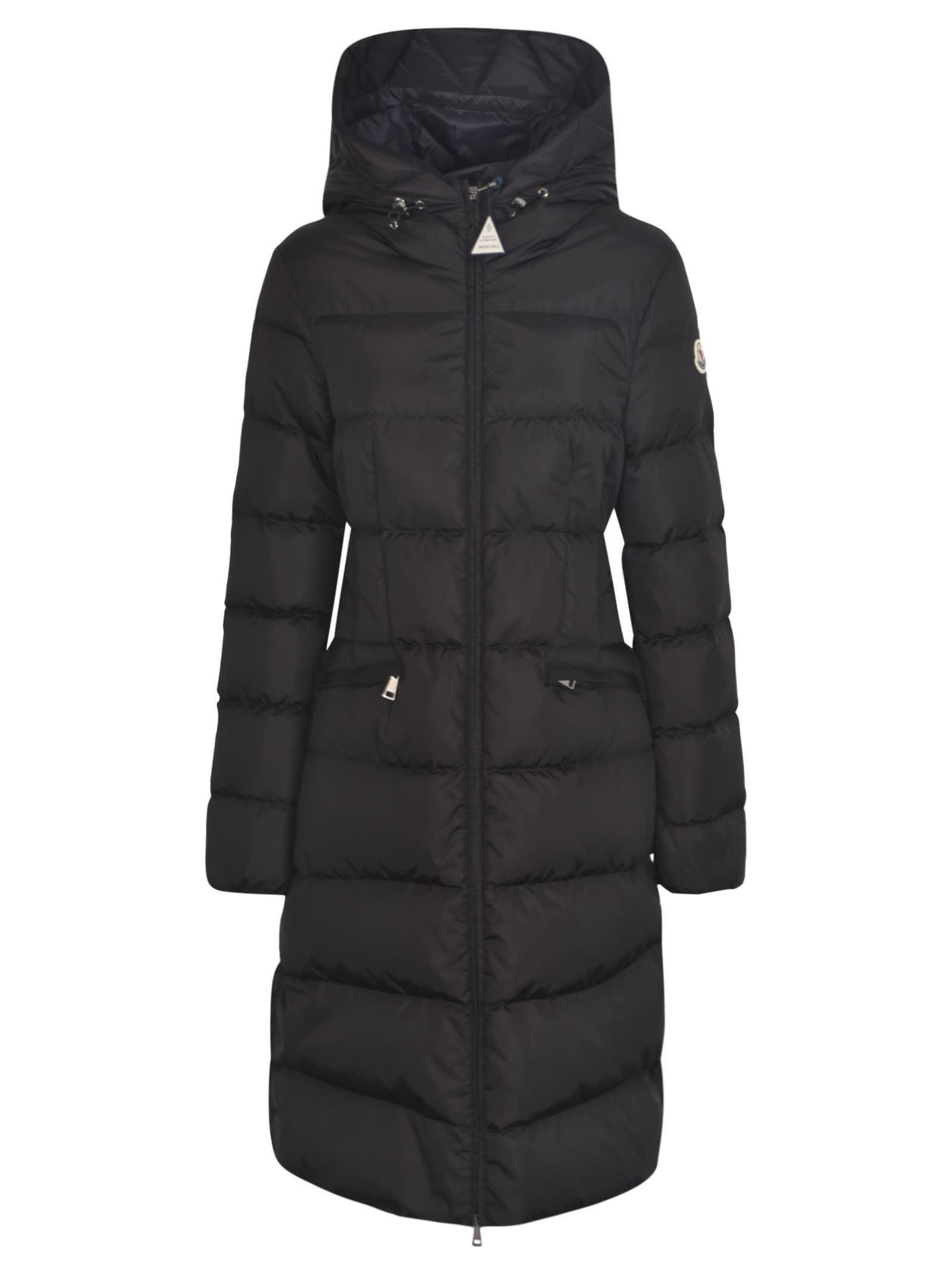 Moncler Avocette Hooded Coat in Black Lyst