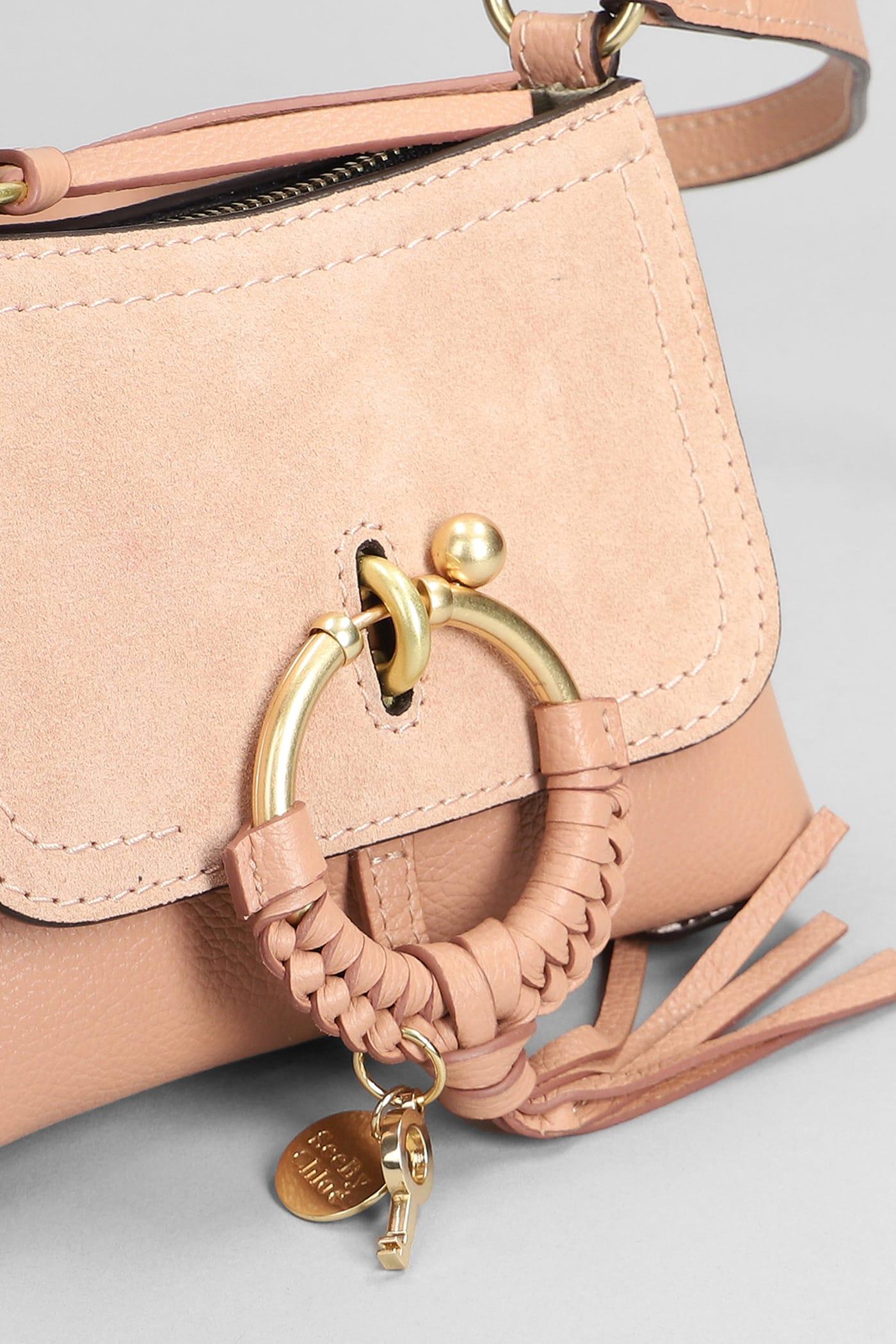See By Chlo Joan Mini Shoulder Bag In Rose pink Leather in