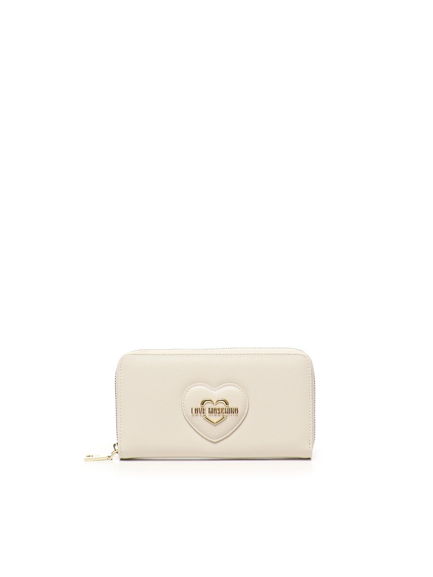 財布・小物その他 LOVE MOSCHINO Woman Wallet Ivory JC5702PP1MLD0 110 Love Moschino Wallets and cardholders for Women | Online